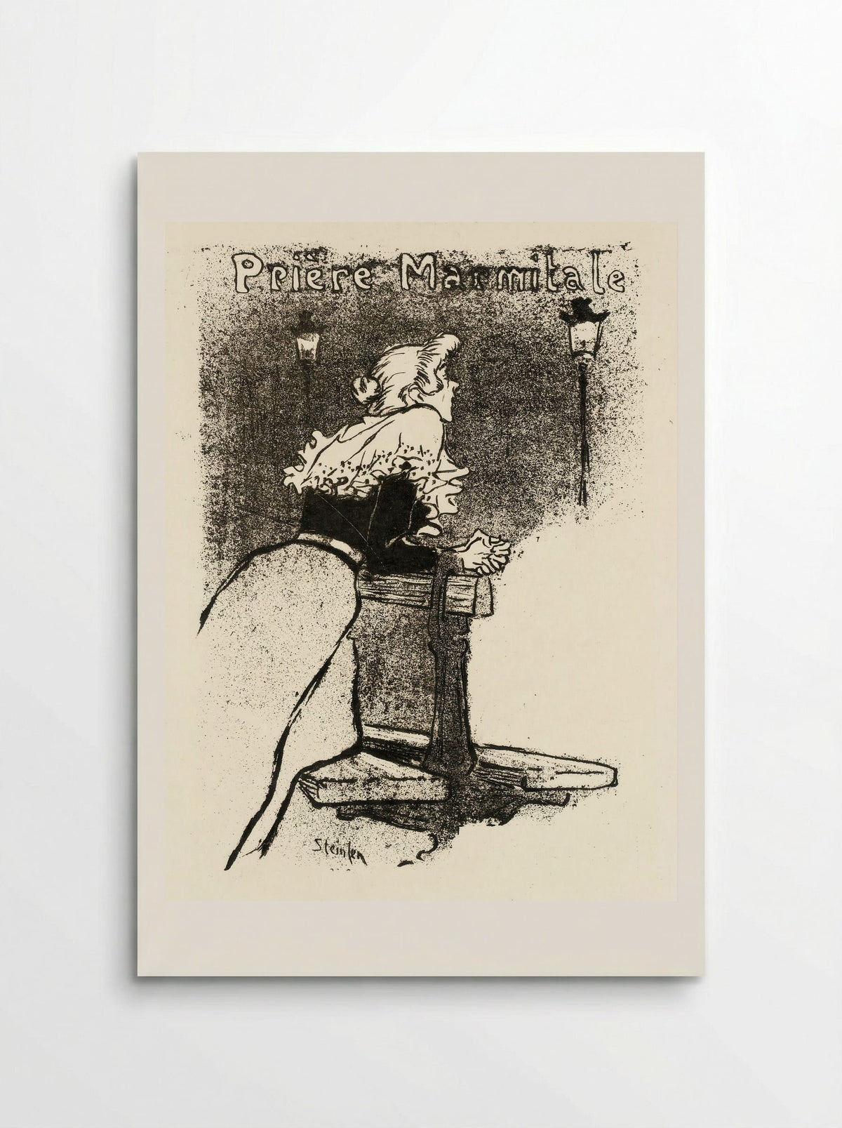 Prière Marmitale - Théophile Alexandre Steinlen - Poster