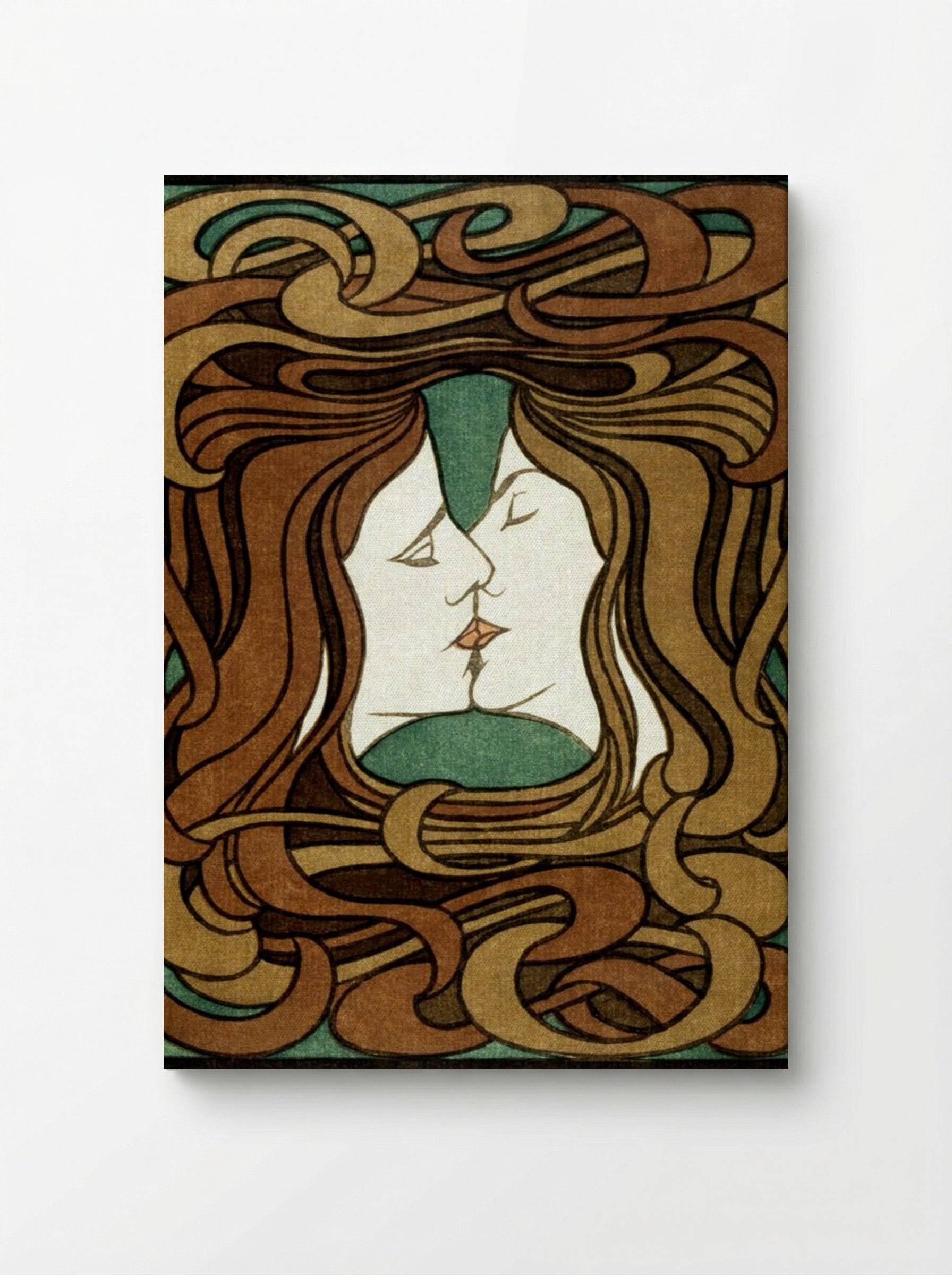 The Kiss - Peter Behrens - Canvas