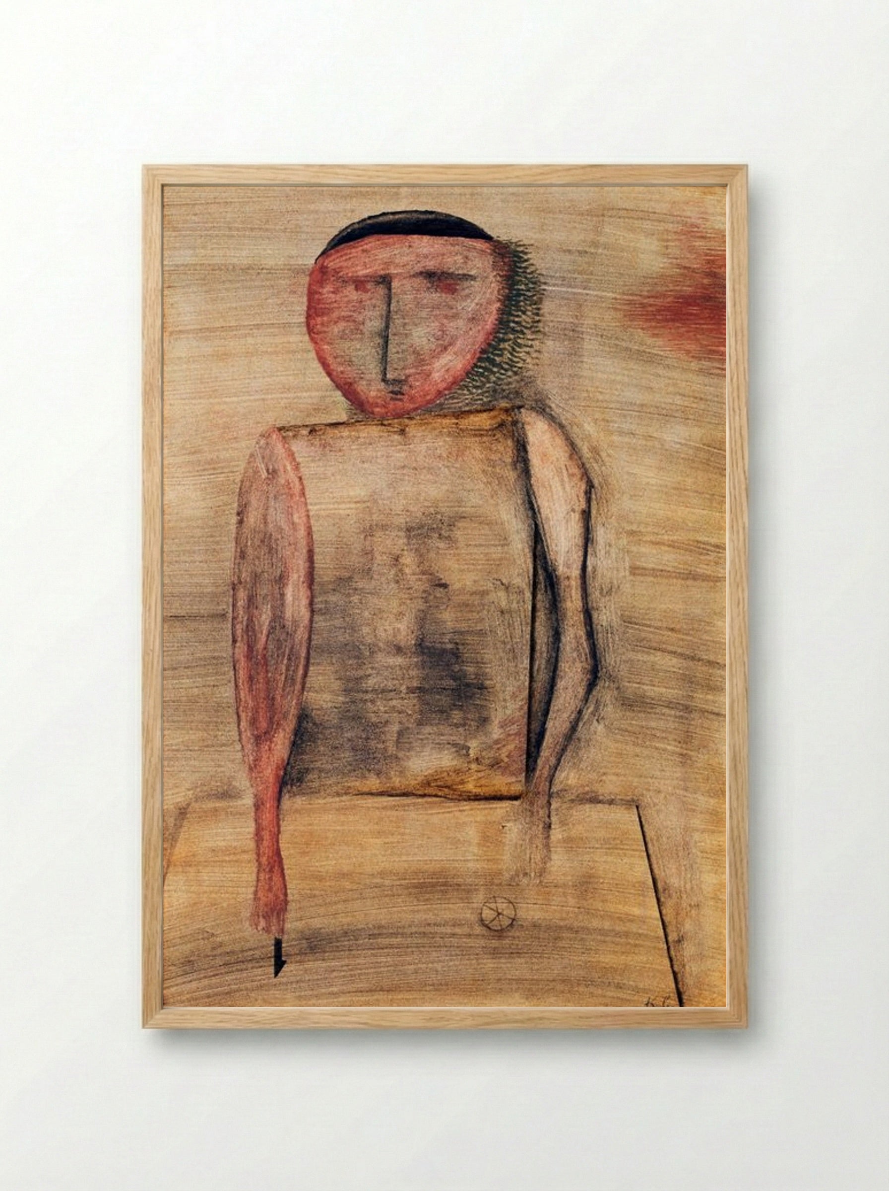 Doctor - Paul Klee - Framed Print Wood