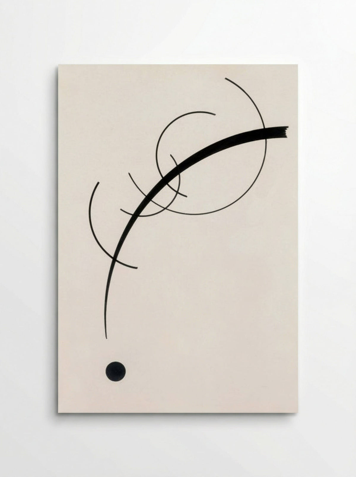 Point and Line to Plane - Wassily Kandinsky - Poster