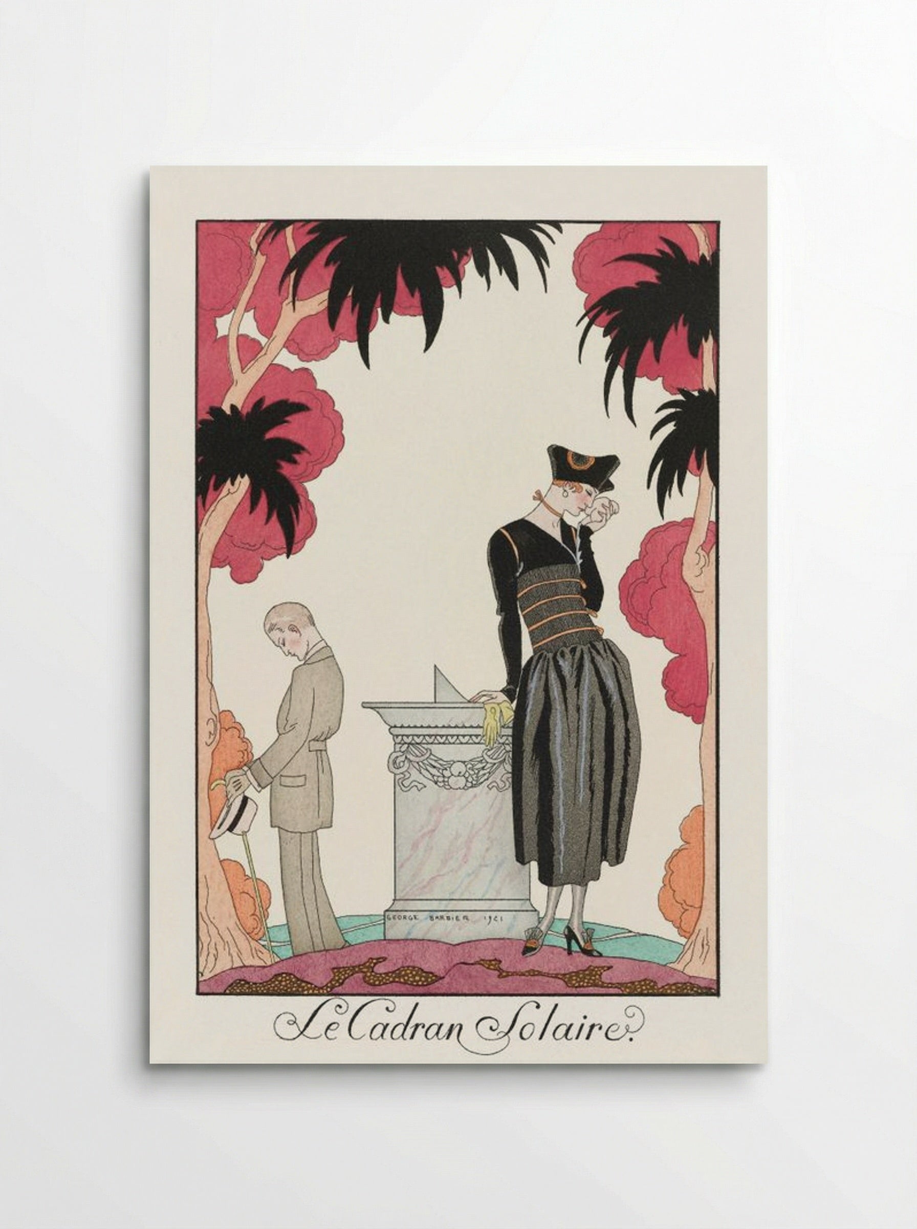 Le Cadran Solaire - George Barbier - Poster