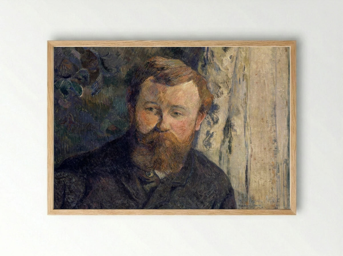 Portrait of Achille Granchi-Taylor - Paul Gauguin - Framed Print Wood