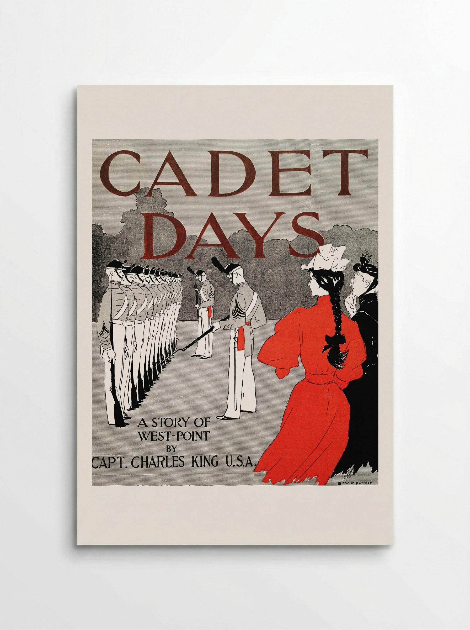 Cadet Days - Edward Penfield - Poster