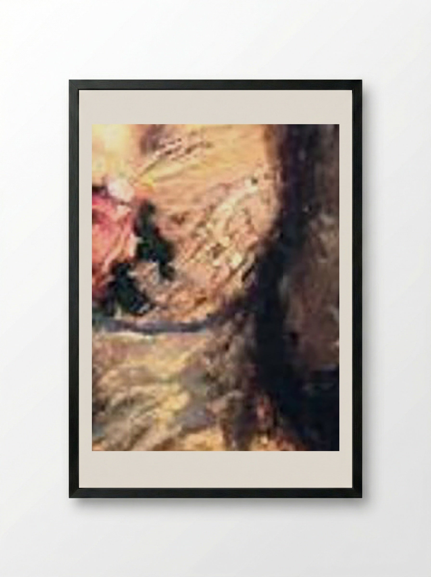 Misia - Pierre Bonnard - Framed Print Black