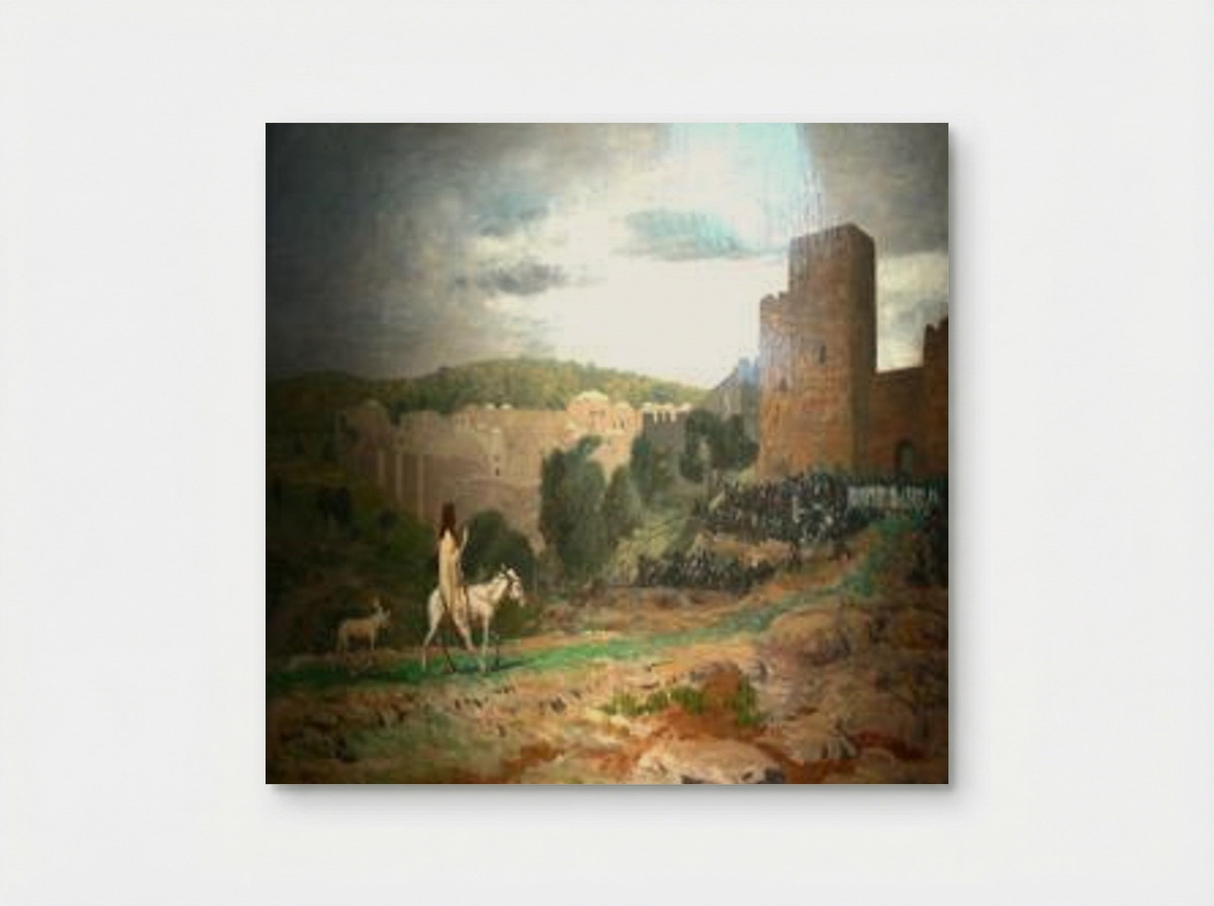 Entry of Christ into Jerusalem - Jean-Léon Gérôme - Poster
