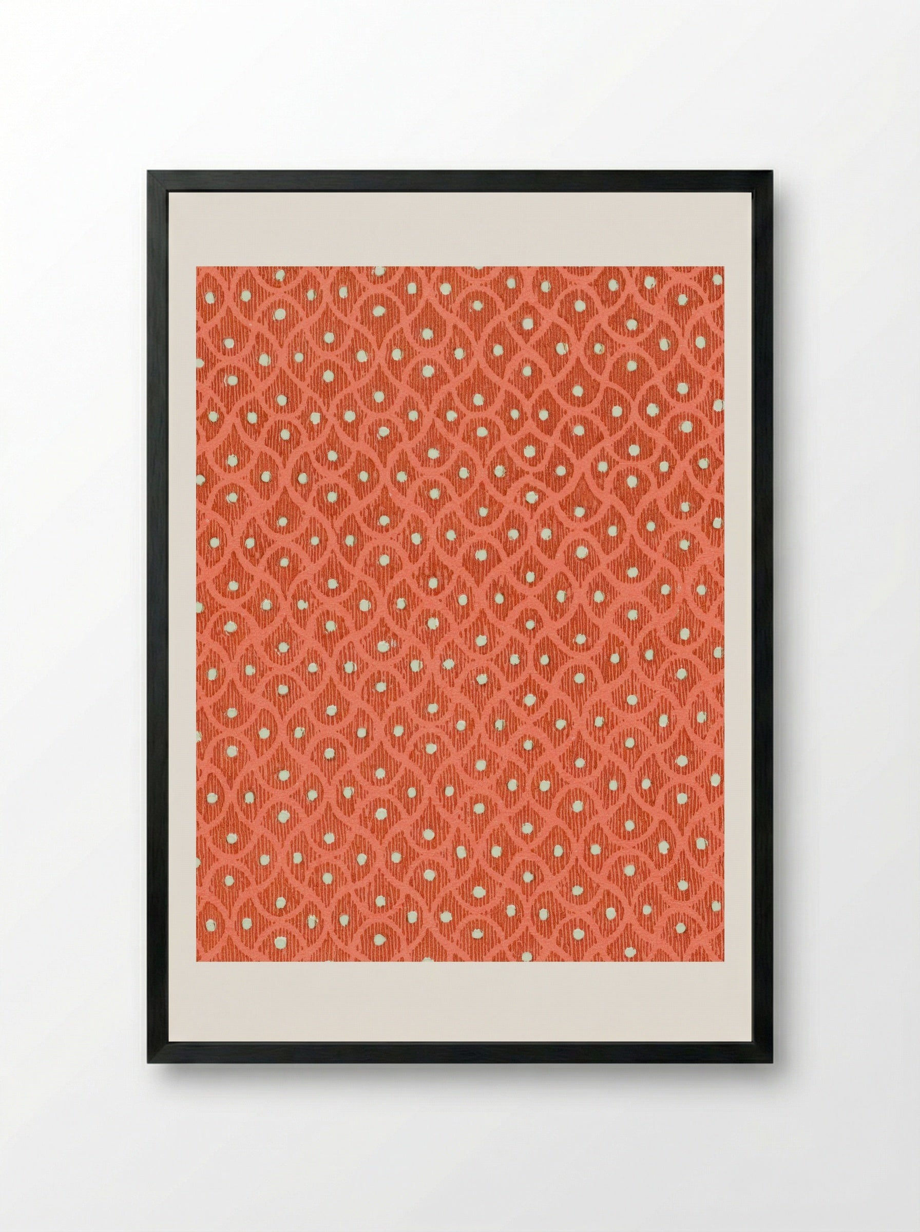 Lamé in Pink and Green - Charles Goy - Framed Print Black
