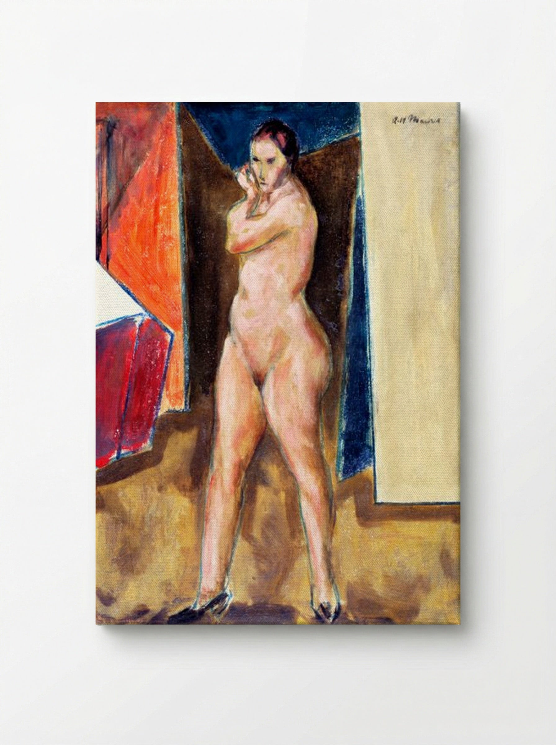 Nude (Standing Figure) - Alfred Henry Maurer - Canvas