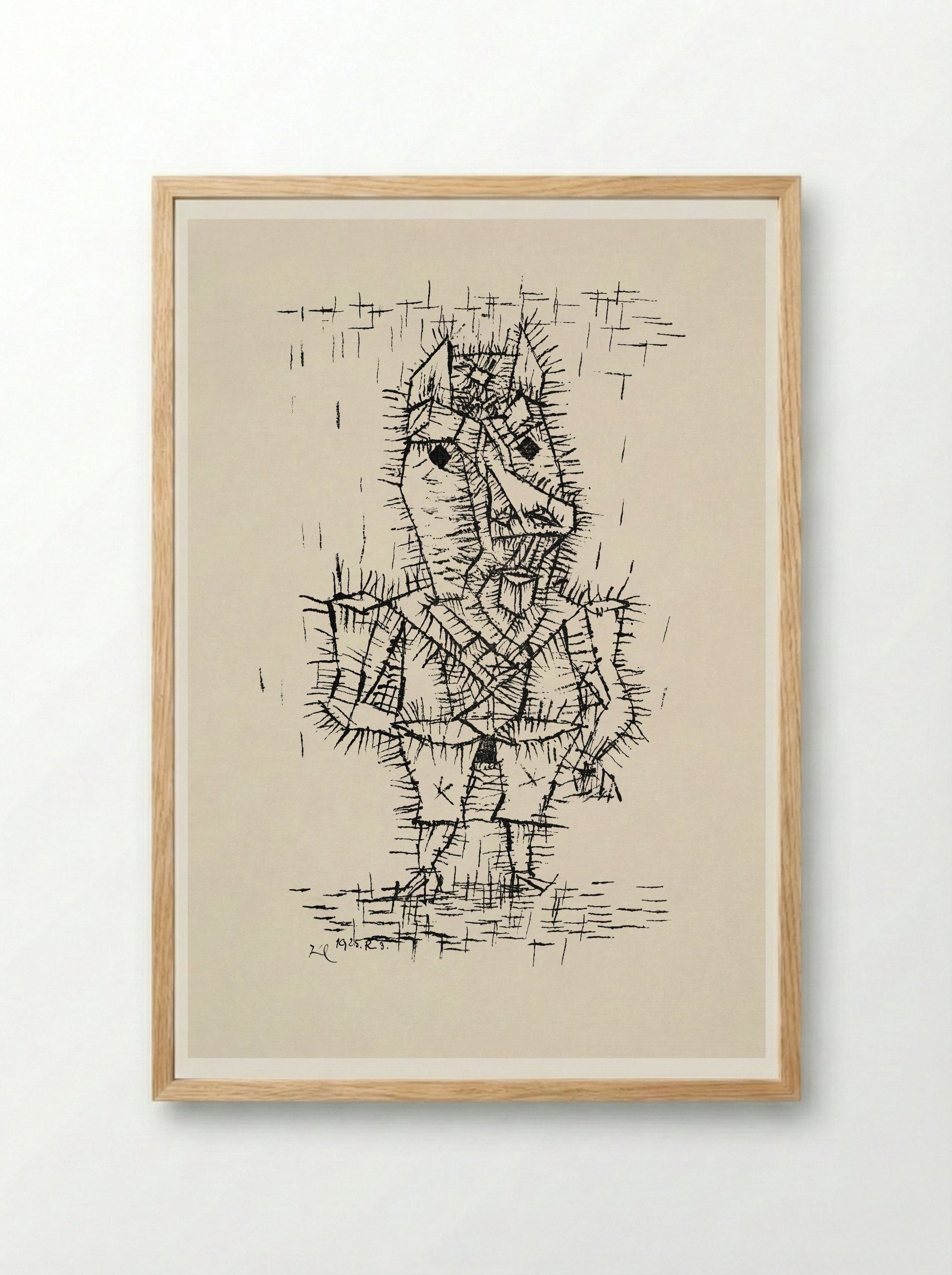 Ass (Esel) - Paul Klee - Framed Print Wood