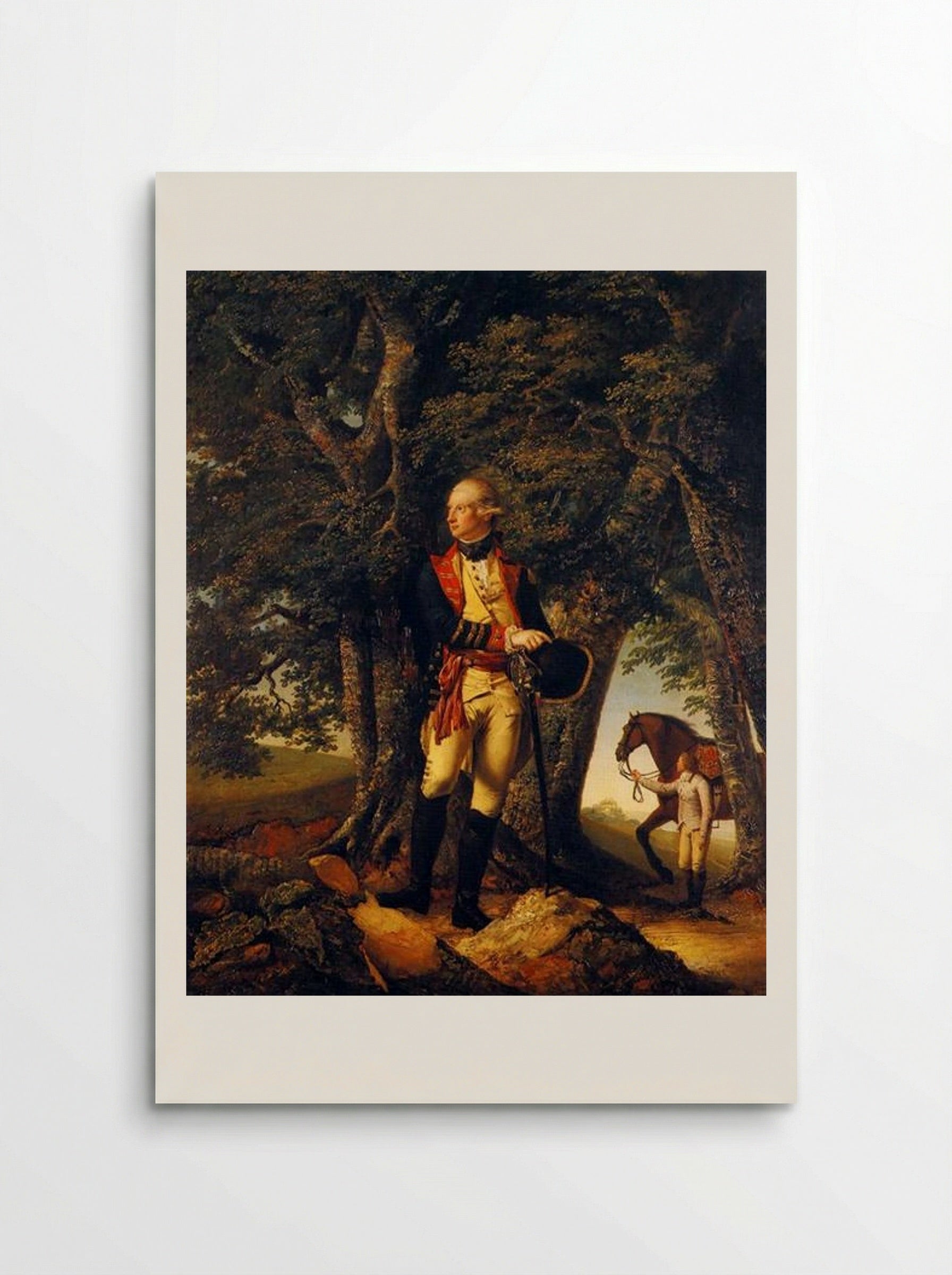 Captain Robert Shore Milnes - Joseph Wright - Poster