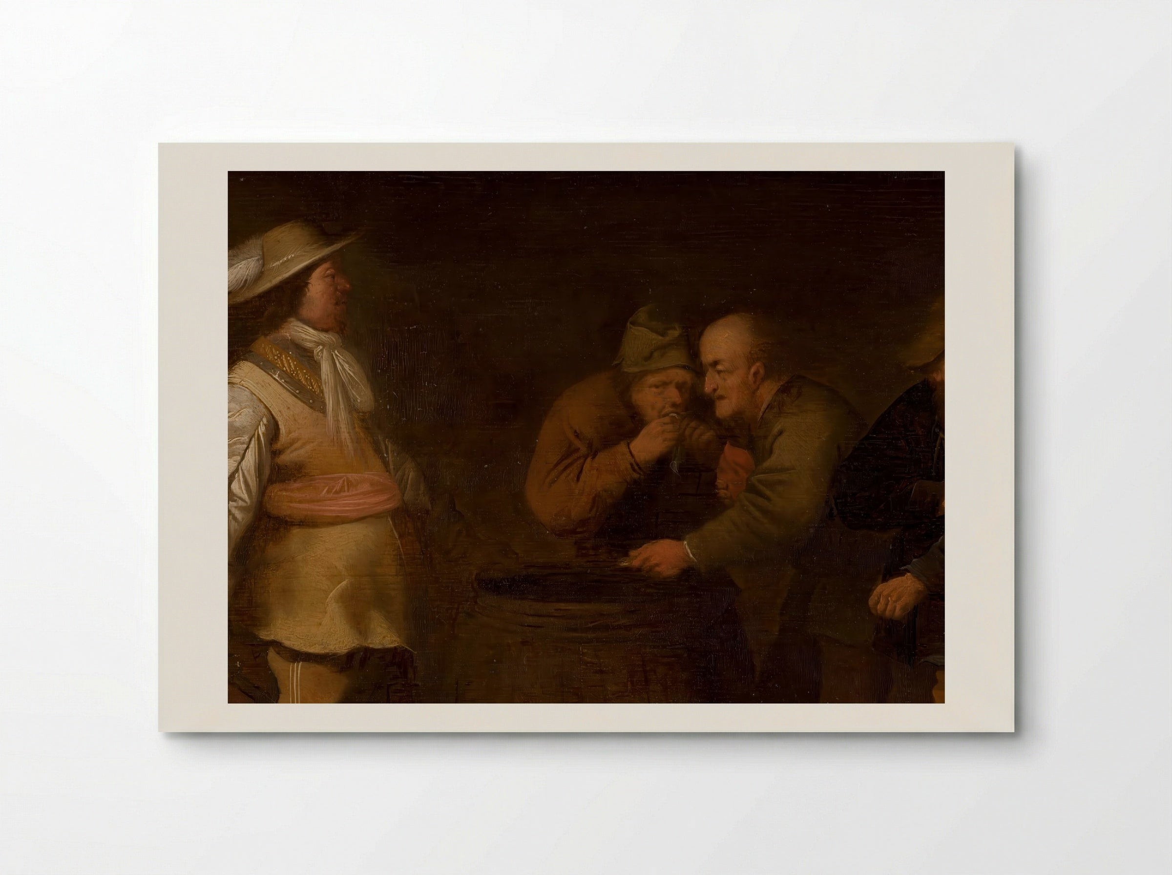 The Yielding of War Booty - Esaias van de Velde - Poster