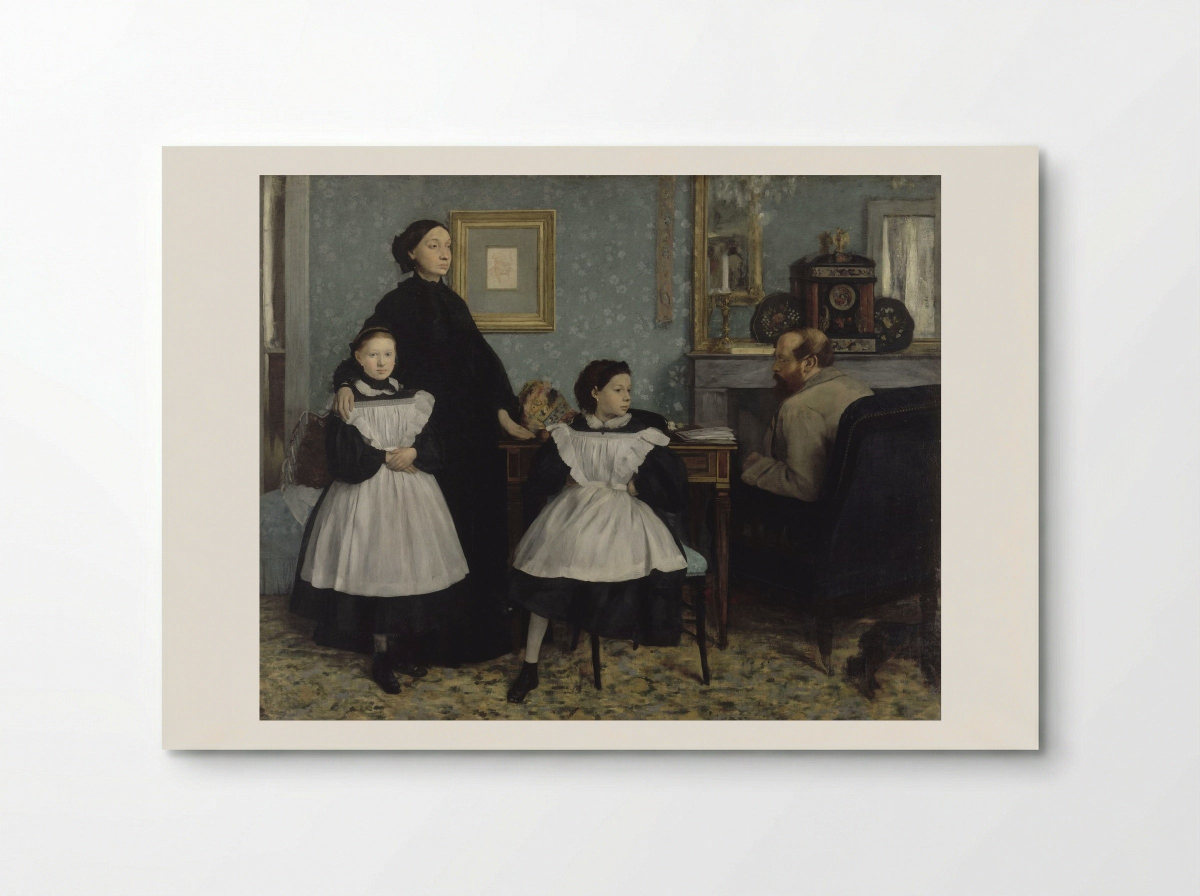 The Bellelli Family - Edgar Degas - Poster
