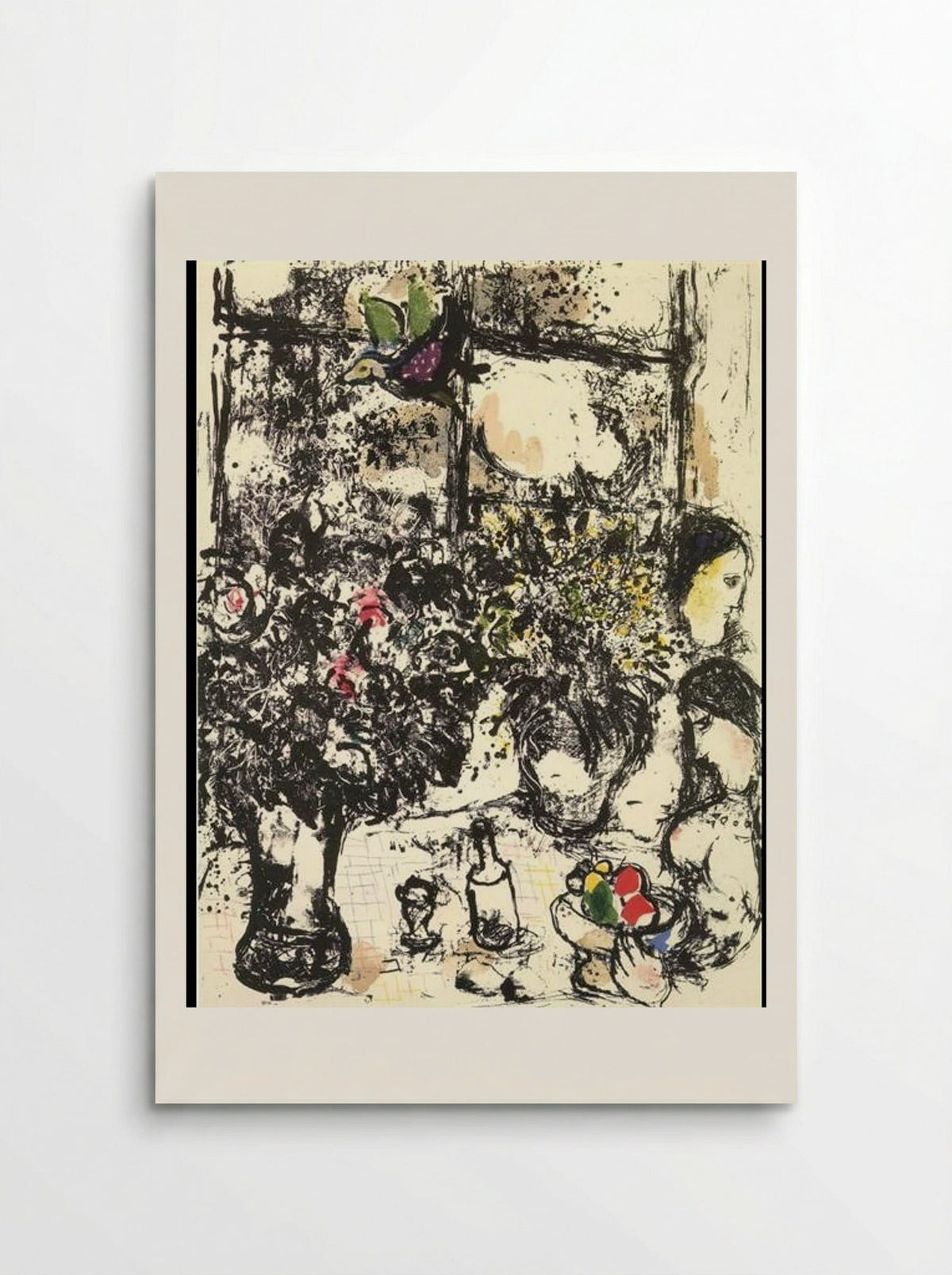 Still Life with Bouquet - Marc Chagall - Poster