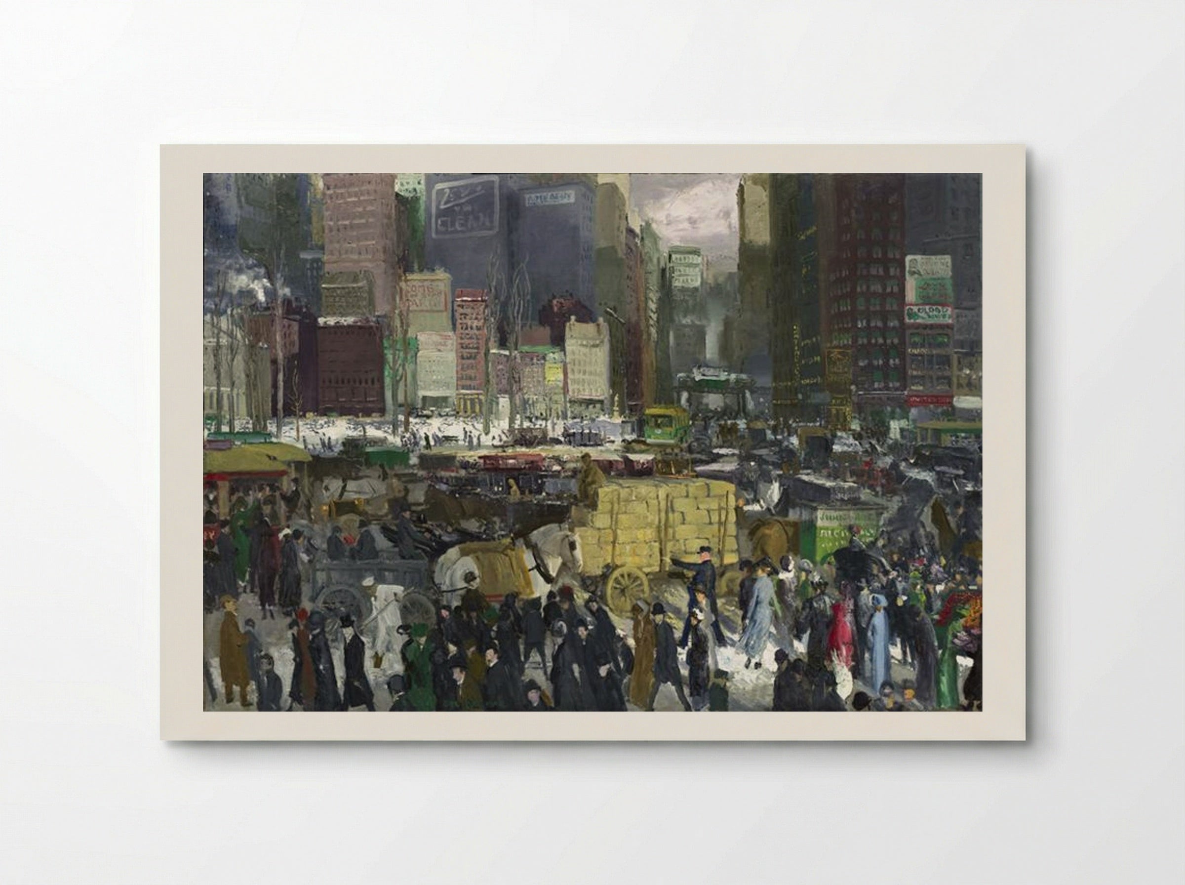 New York - George Bellows - Poster