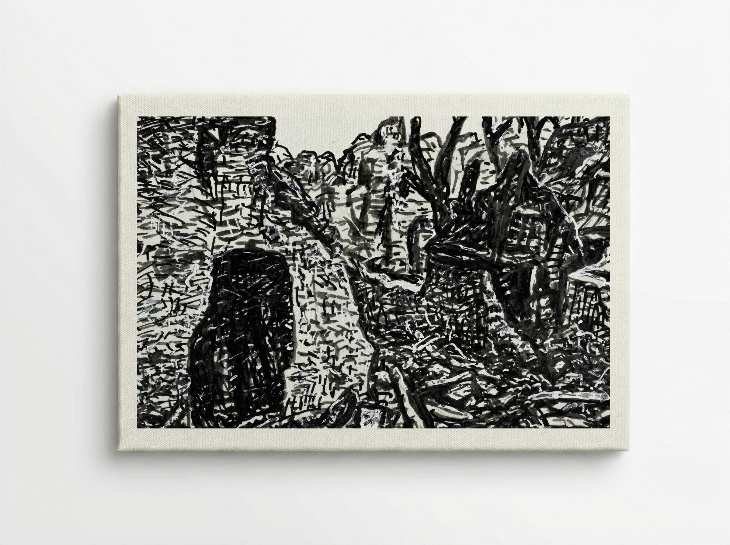 Devastation of the Second World War - Leo Gestel - Canvas