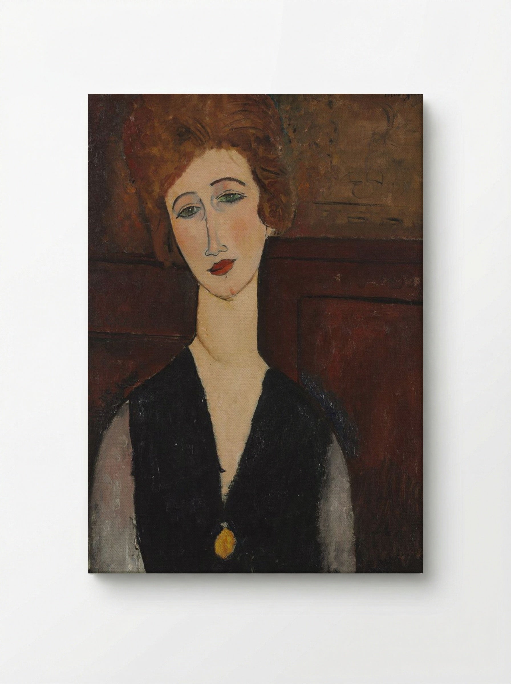 Portrait of a Woman - Amedeo Modigliani - Canvas