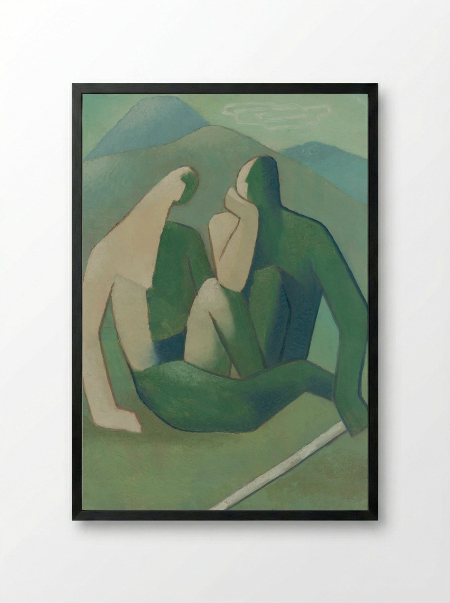 Bandits - Mikuláš Galanda - Framed Print Black
