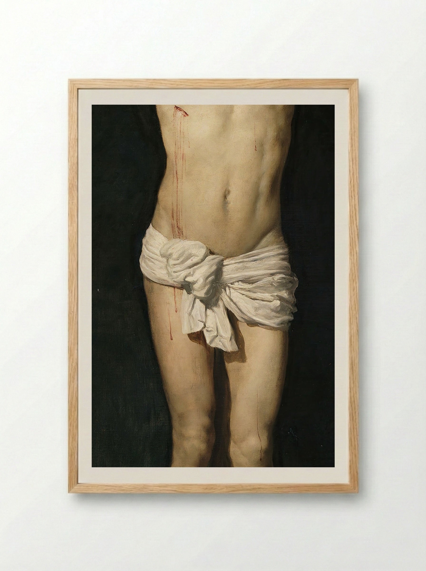 Christ Crucified - Diego Velázquez - Framed Print Wood