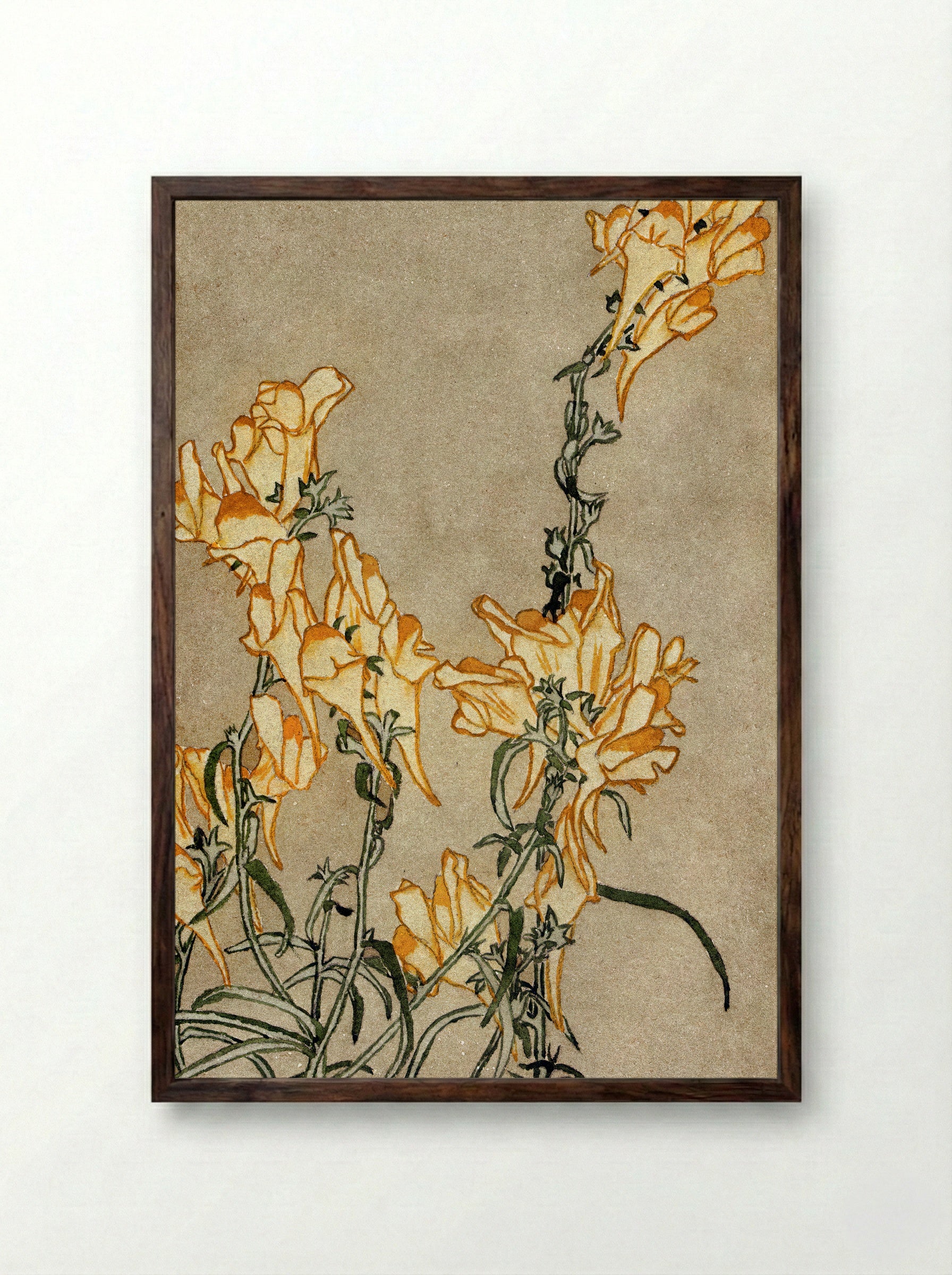 Butter and Eggs (1915) - Hannah Borger Overbeck - Framed Print Dark Wood
