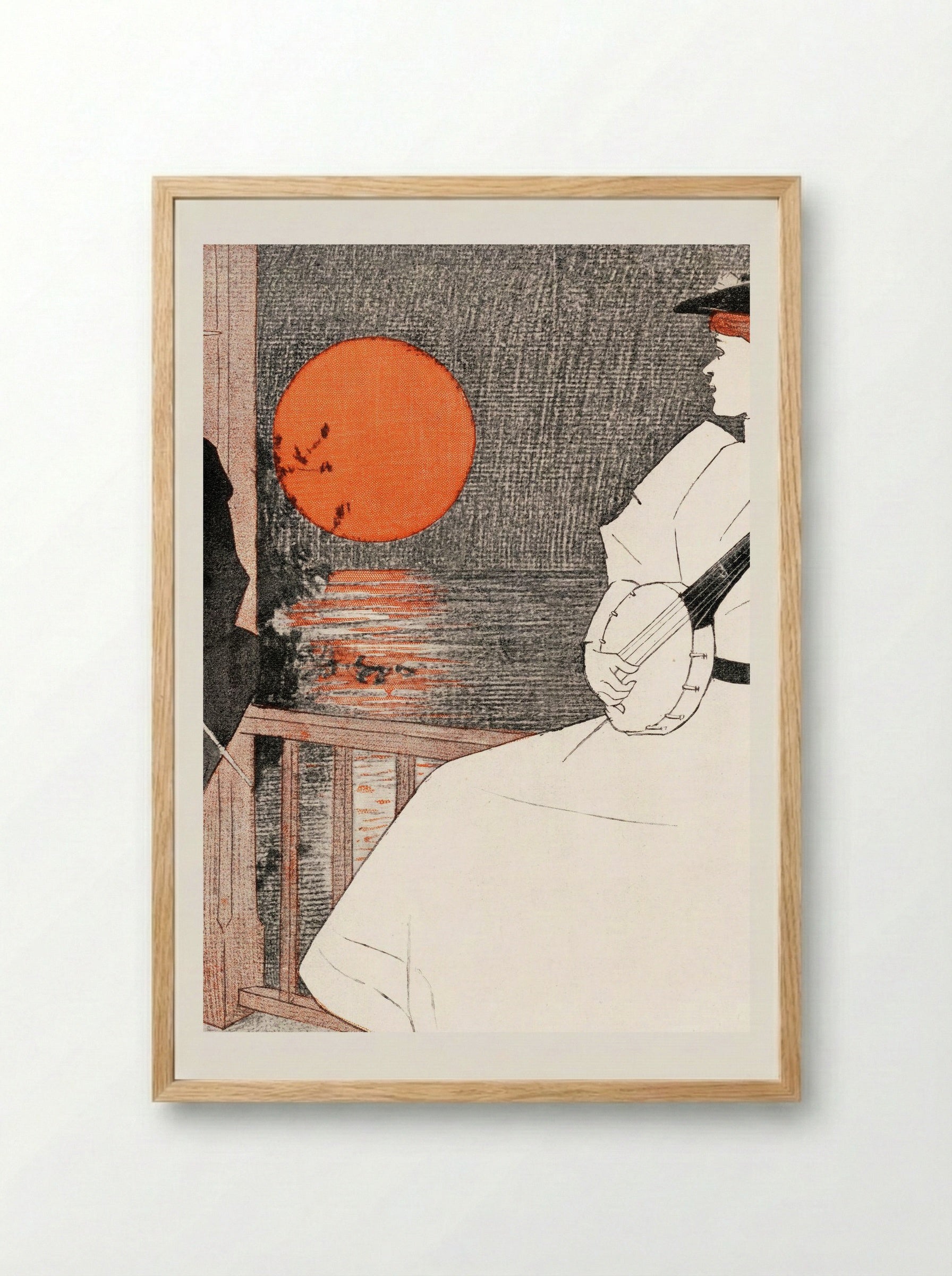 Midsummer Number - Edward Penfield - Framed Print Wood