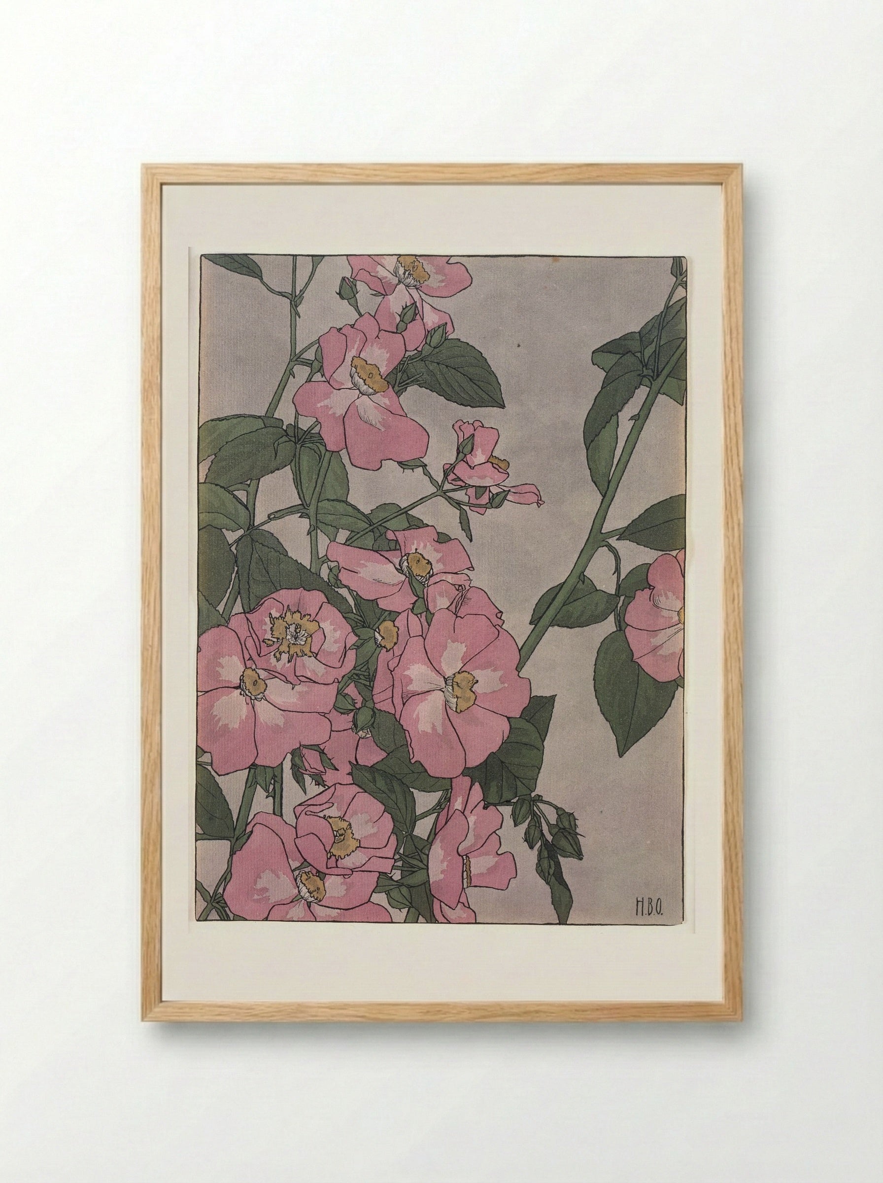 Prairie Rose - Hannah Borger Overbeck - Framed Print Wood