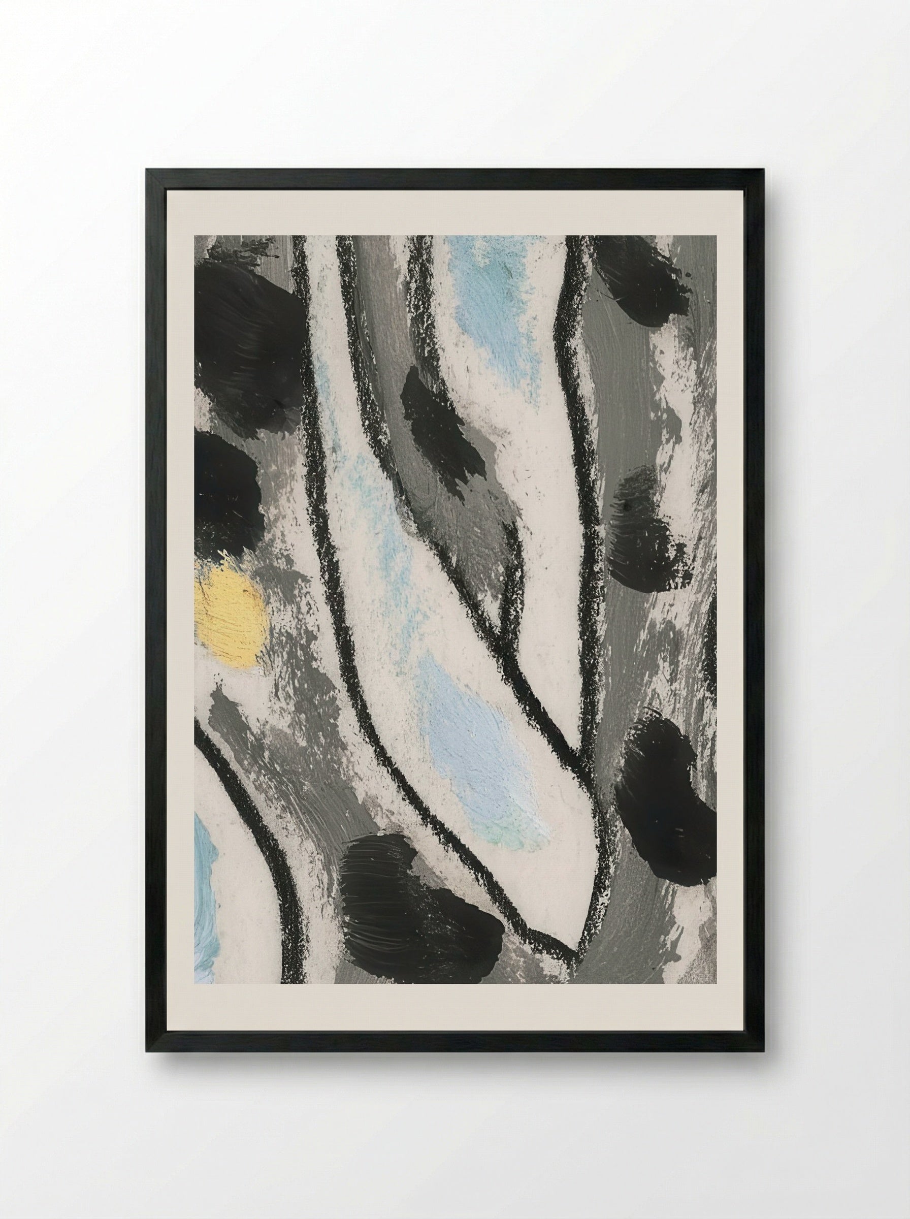 Sycamore - Arthur Dove - Framed Print Black