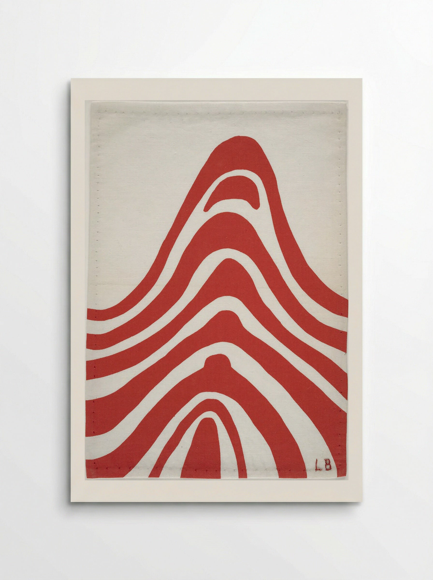 Untitled (Red Arcs on White) - Louise Bourgeois - Poster