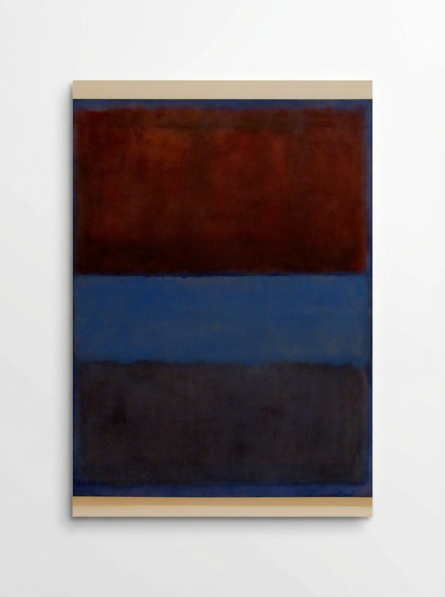 No. 61 (Rust and Blue) - Mark Rothko - Poster