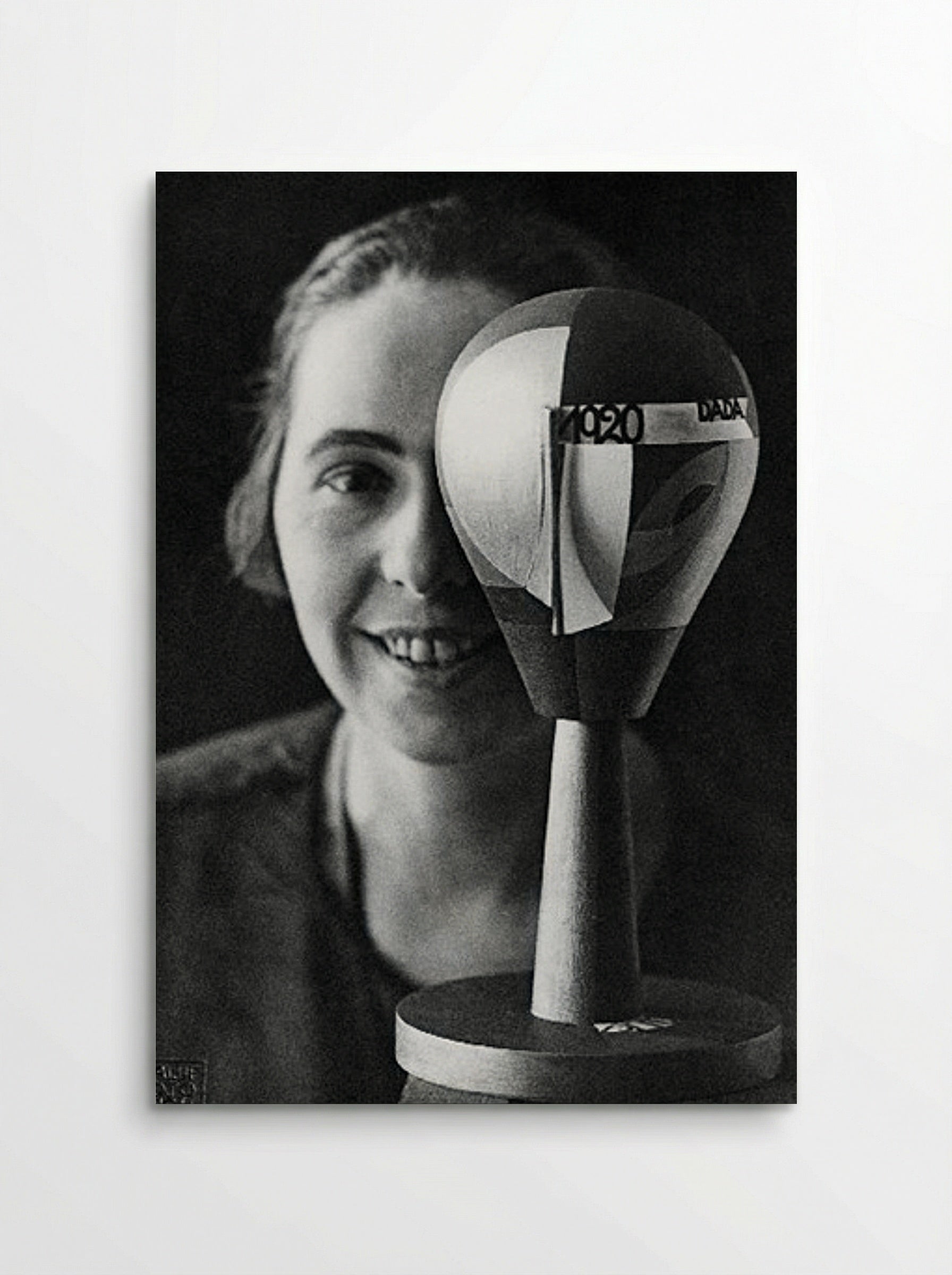 Self-portrait with Dada-Kopf (Dada Head) - Sophie Taeuber-Arp - Poster