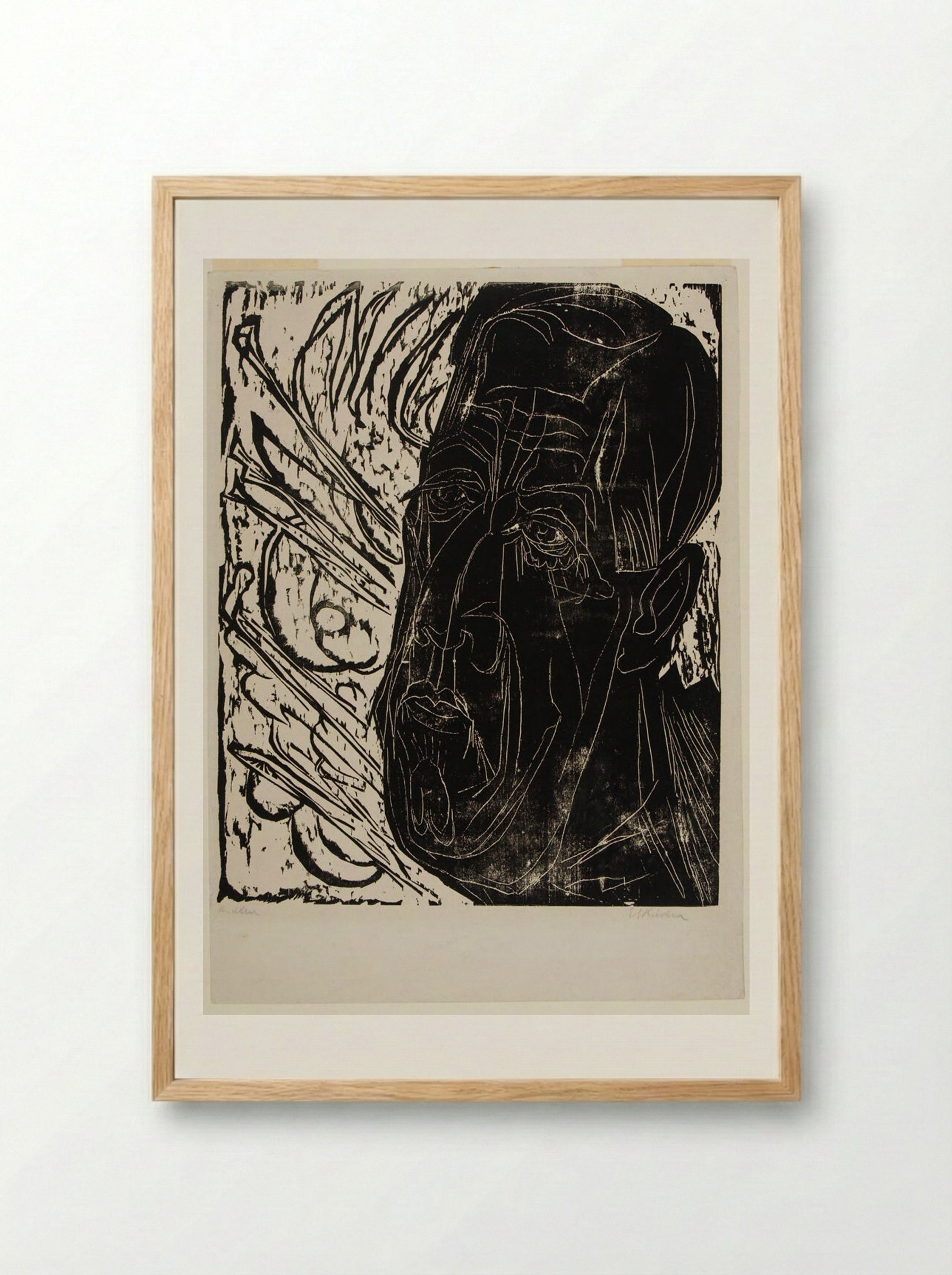 Henry van de Velde - Ernst Ludwig Kirchner - Framed Print Wood