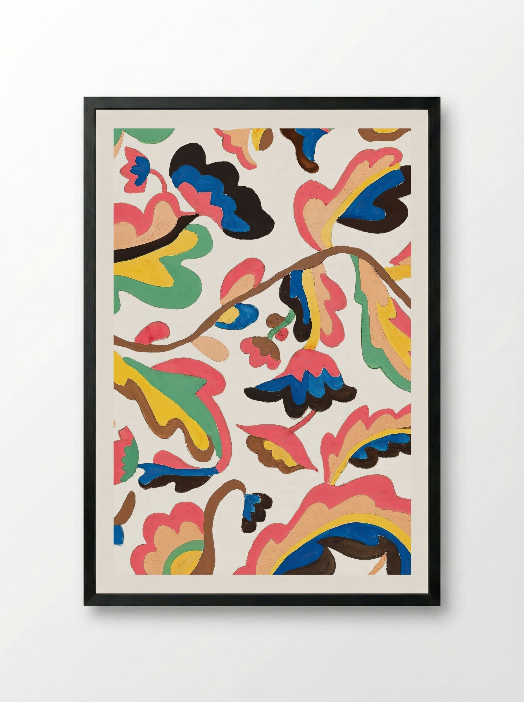 Colcha - Etna Wiswall - Framed Print Black