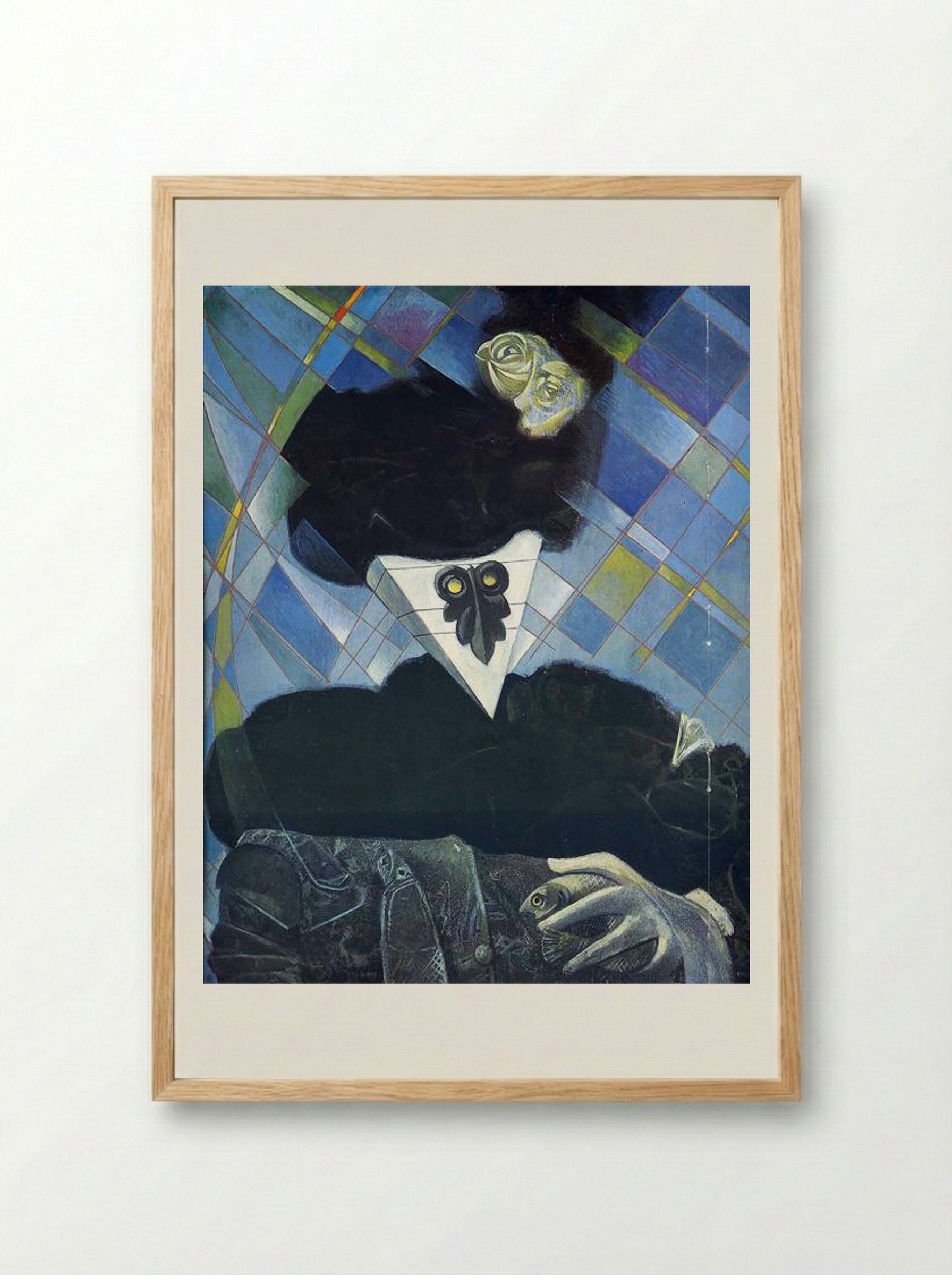 Euclid - Max Ernst - Framed Print Wood