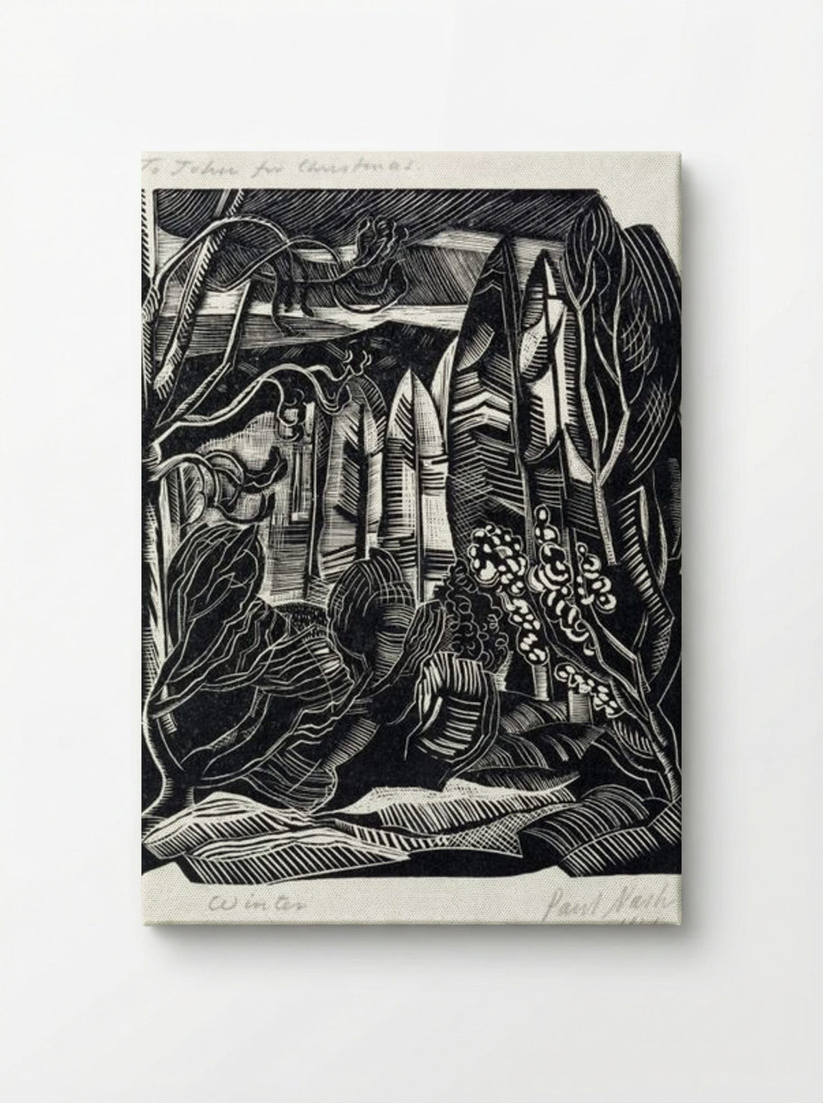 Winter, Hampden - Paul Nash - Canvas