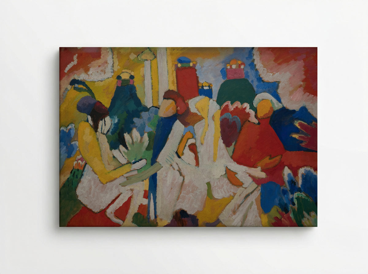 Oriental - Wassily Kandinsky - Canvas