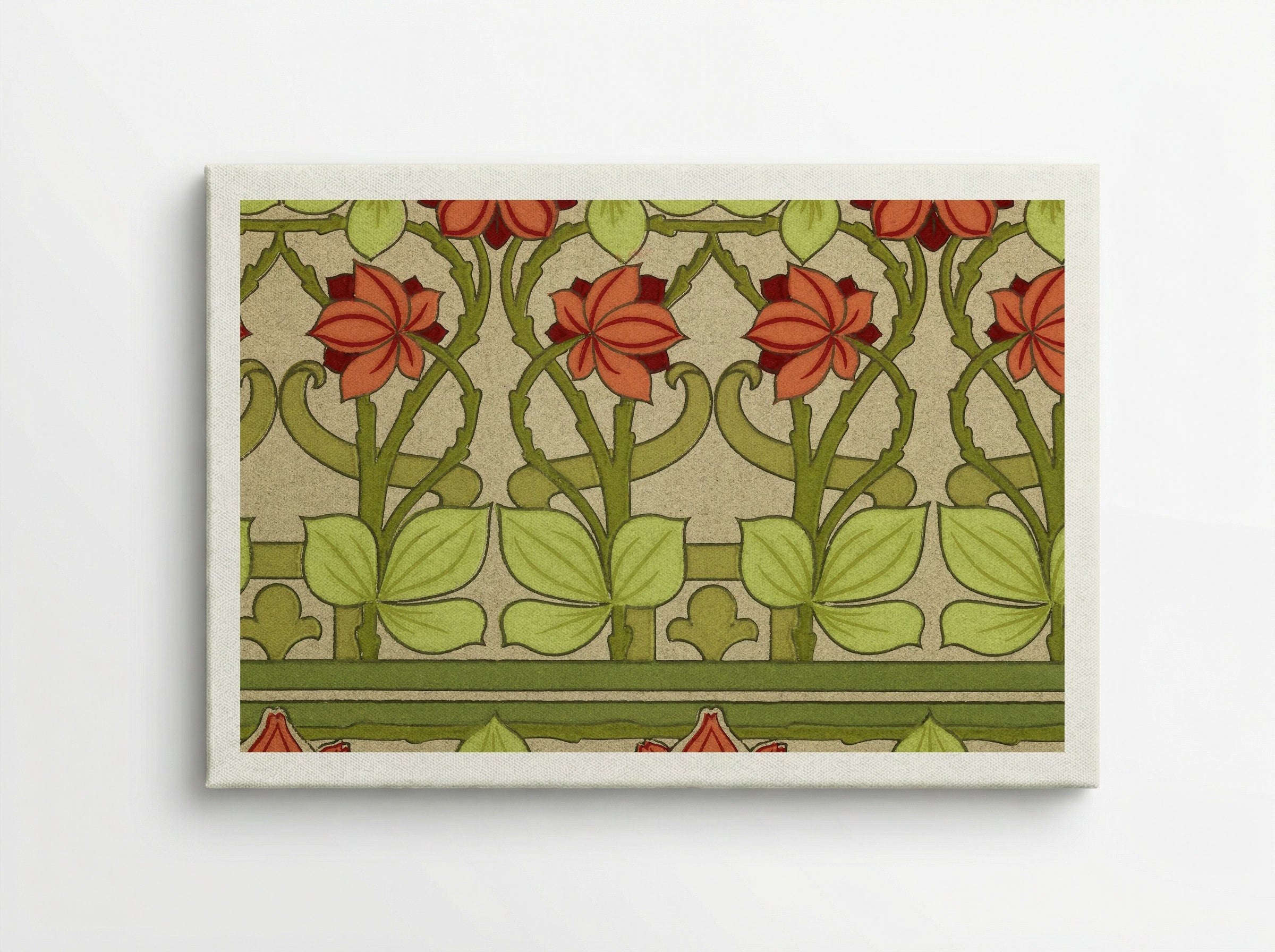 Frieze and Border - S.A. Maxwell - Canvas
