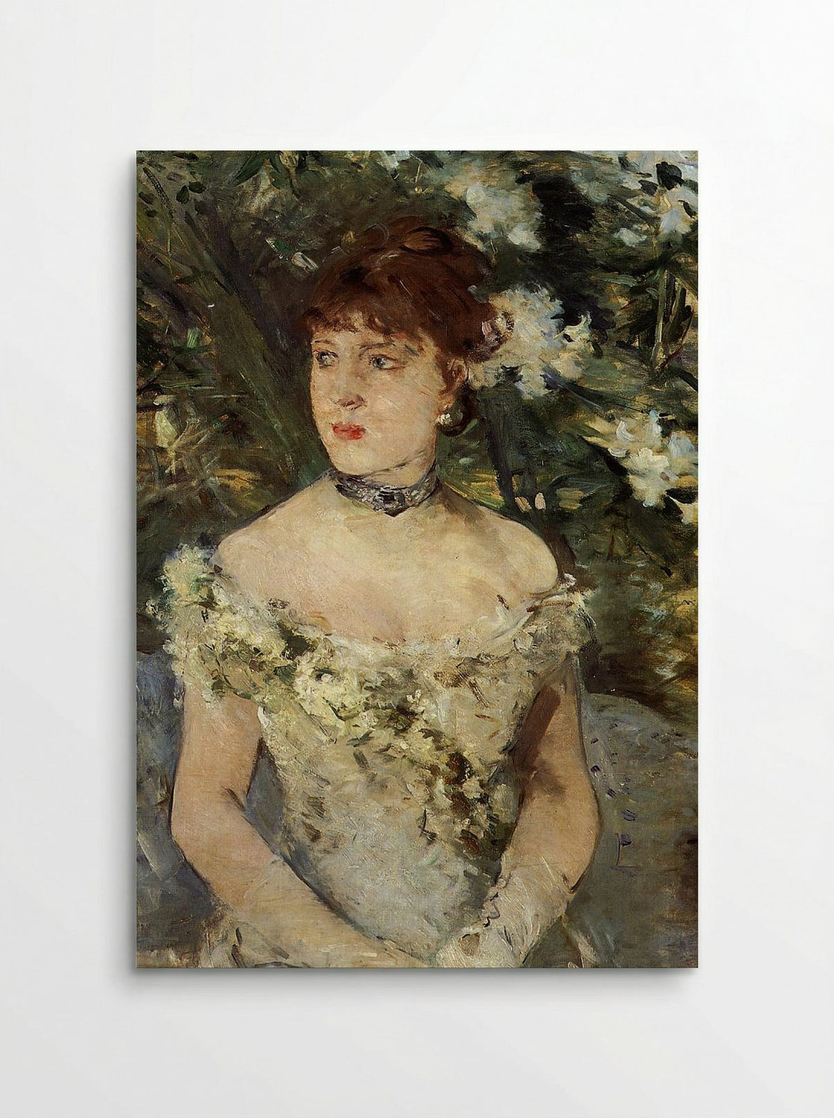 Young Girl in a Ball Gown - Berthe Morisot - Poster