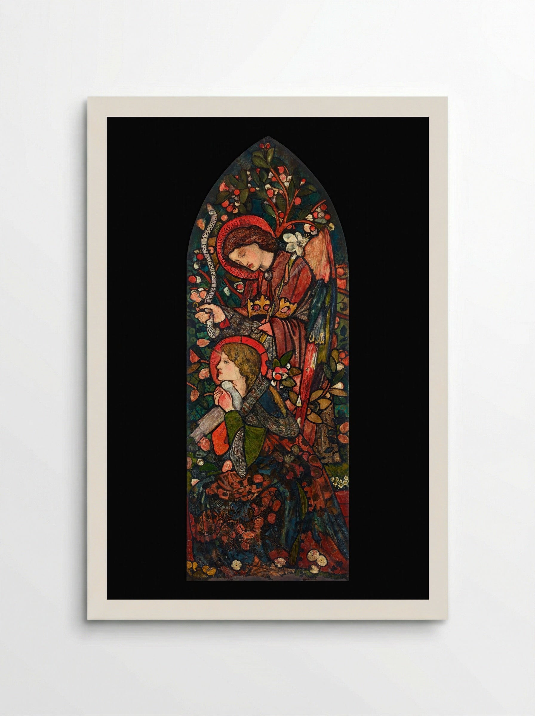 The Annunciation - Sir Edward Burne-Jones - Poster