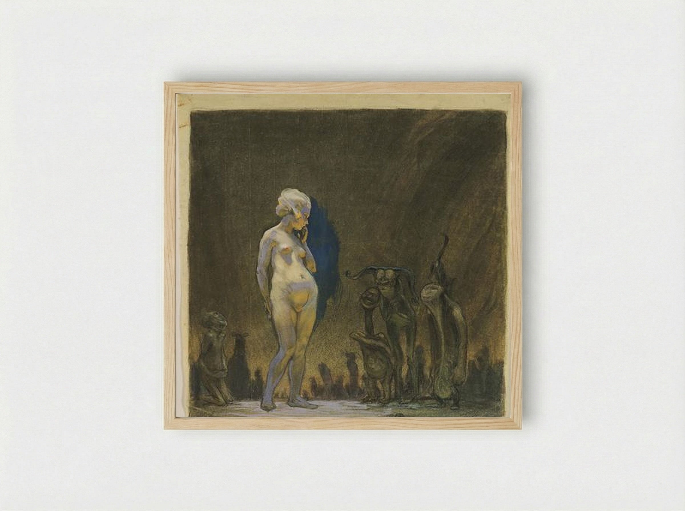 Admiration - Frantisek Kupka - Framed Print Wood