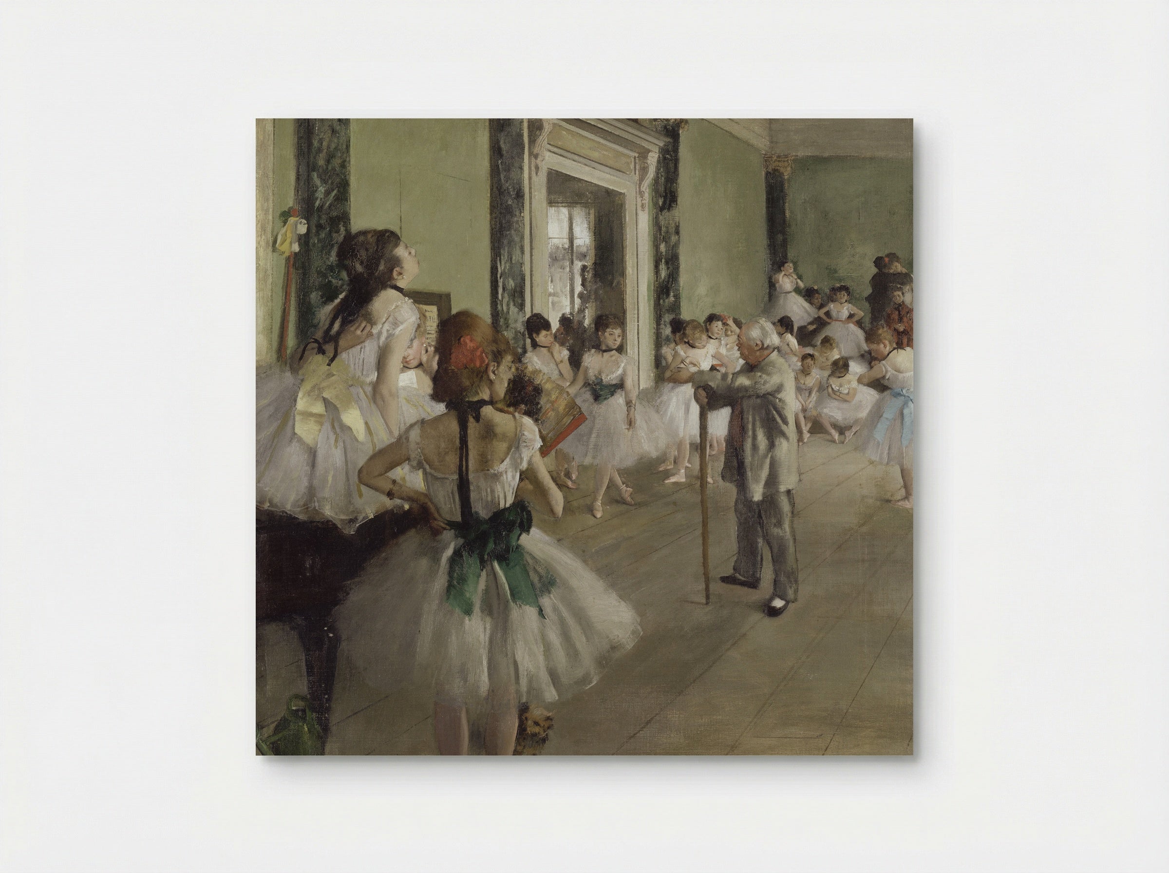 The Ballet Class - Edgar Degas - Poster