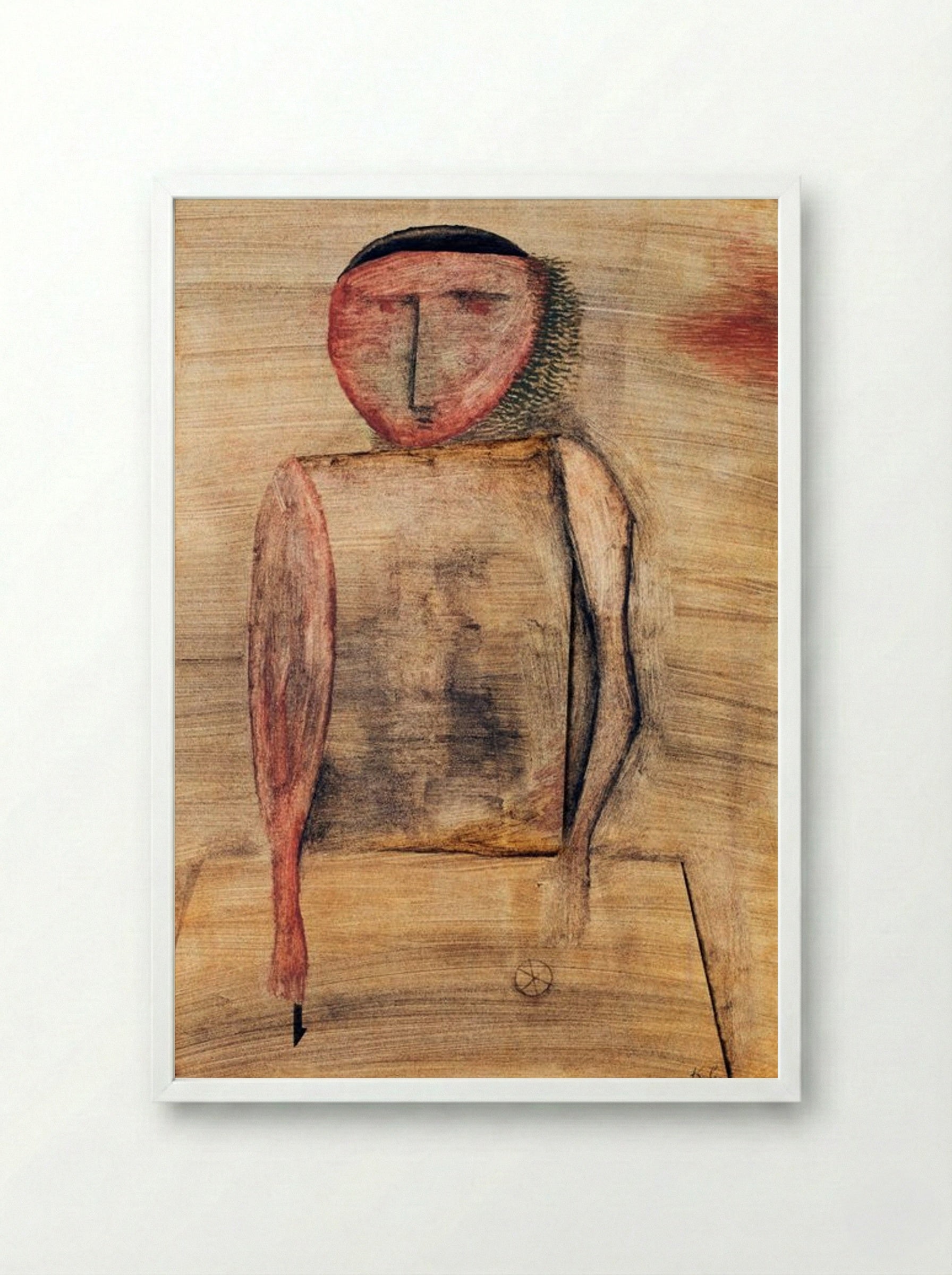 Doctor - Paul Klee - Framed Print White