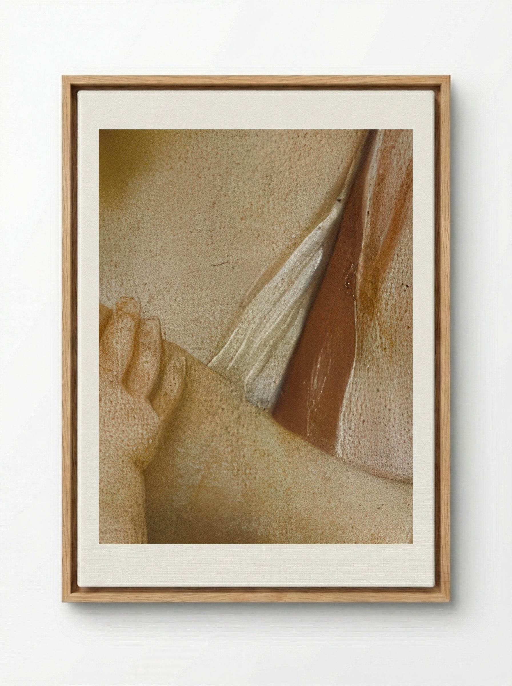 Virgin and Child - Elisabetta Sirani - Framed Canvas Wood