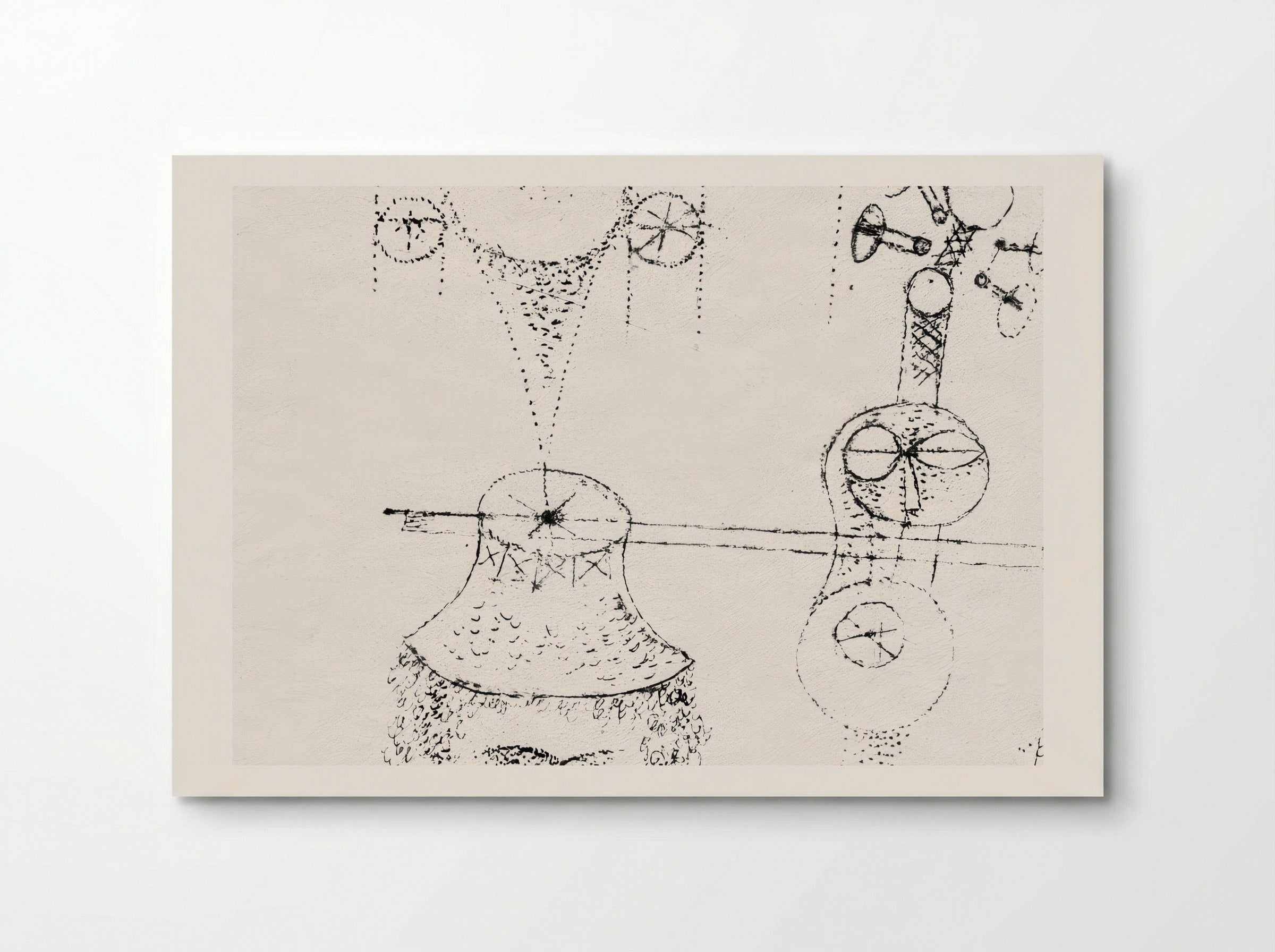 In Memory of an All-Girl Band - Paul Klee - Poster