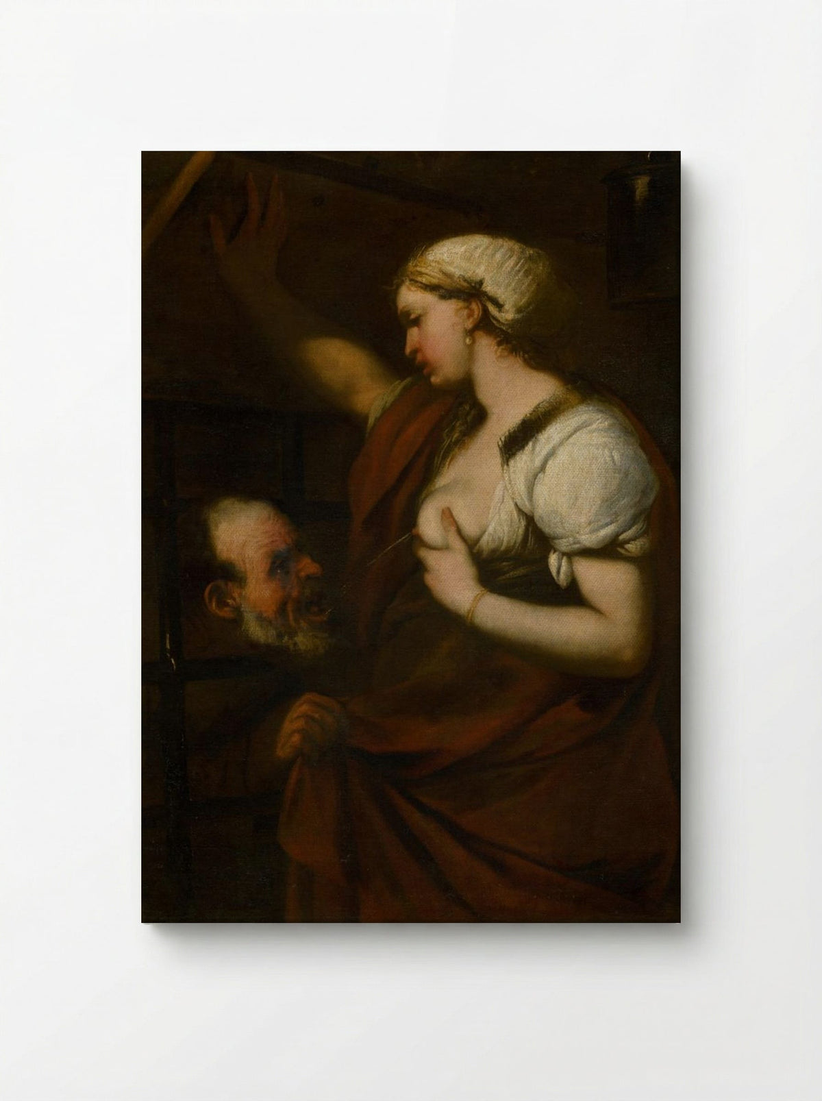 Roman Charity (Cimon and Pero) - Peter Paul Rubens - Canvas