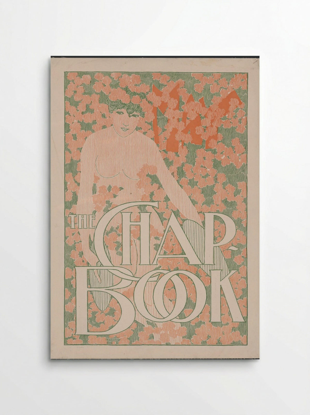 The Chap-Book No. 4, May - Will H. Bradley - Poster