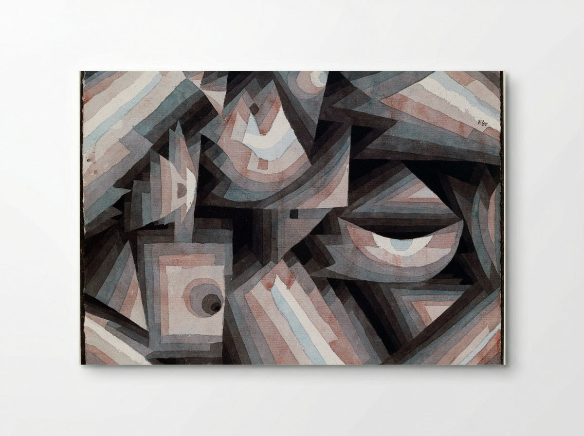Crystal Gradation - Paul Klee - Poster