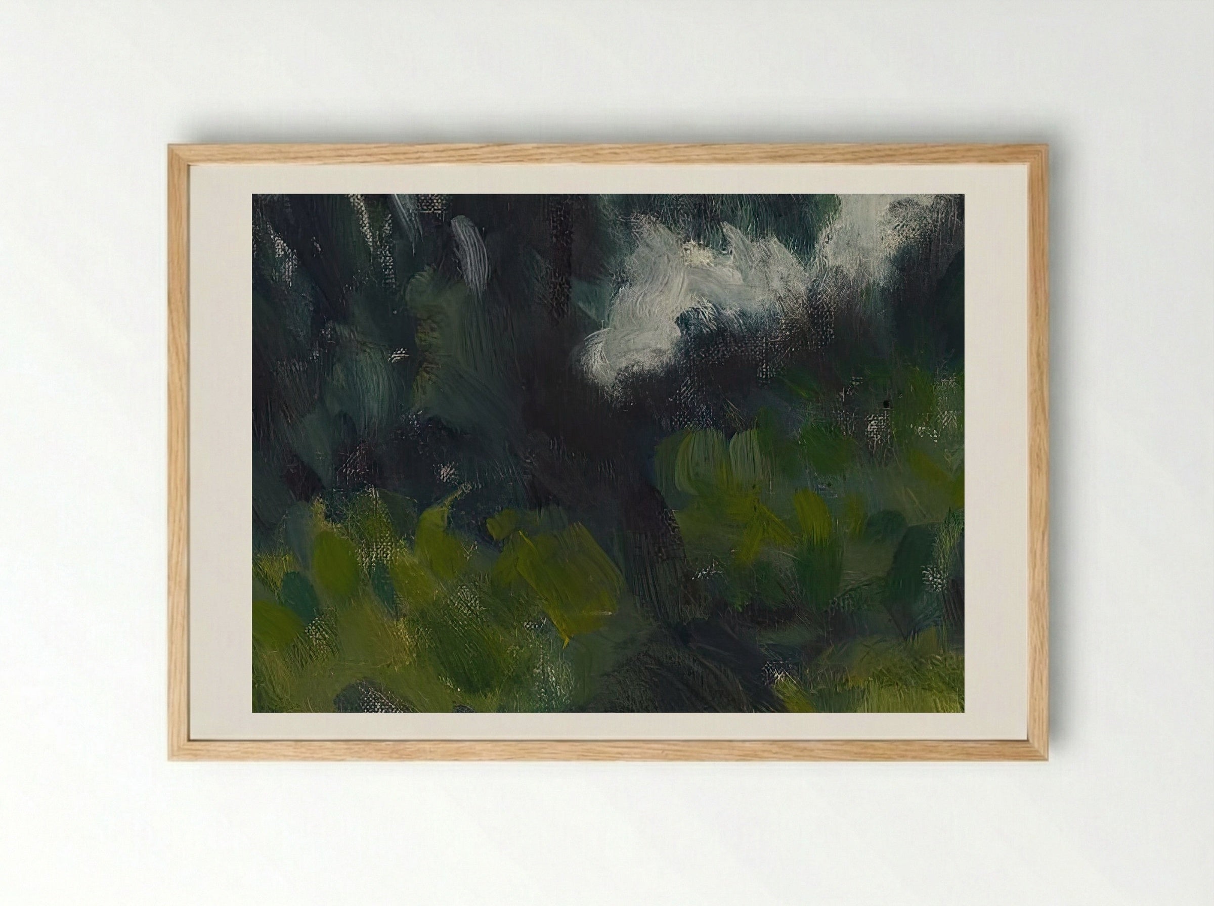 Lumpeita - Alfred William Finch - Framed Print Wood
