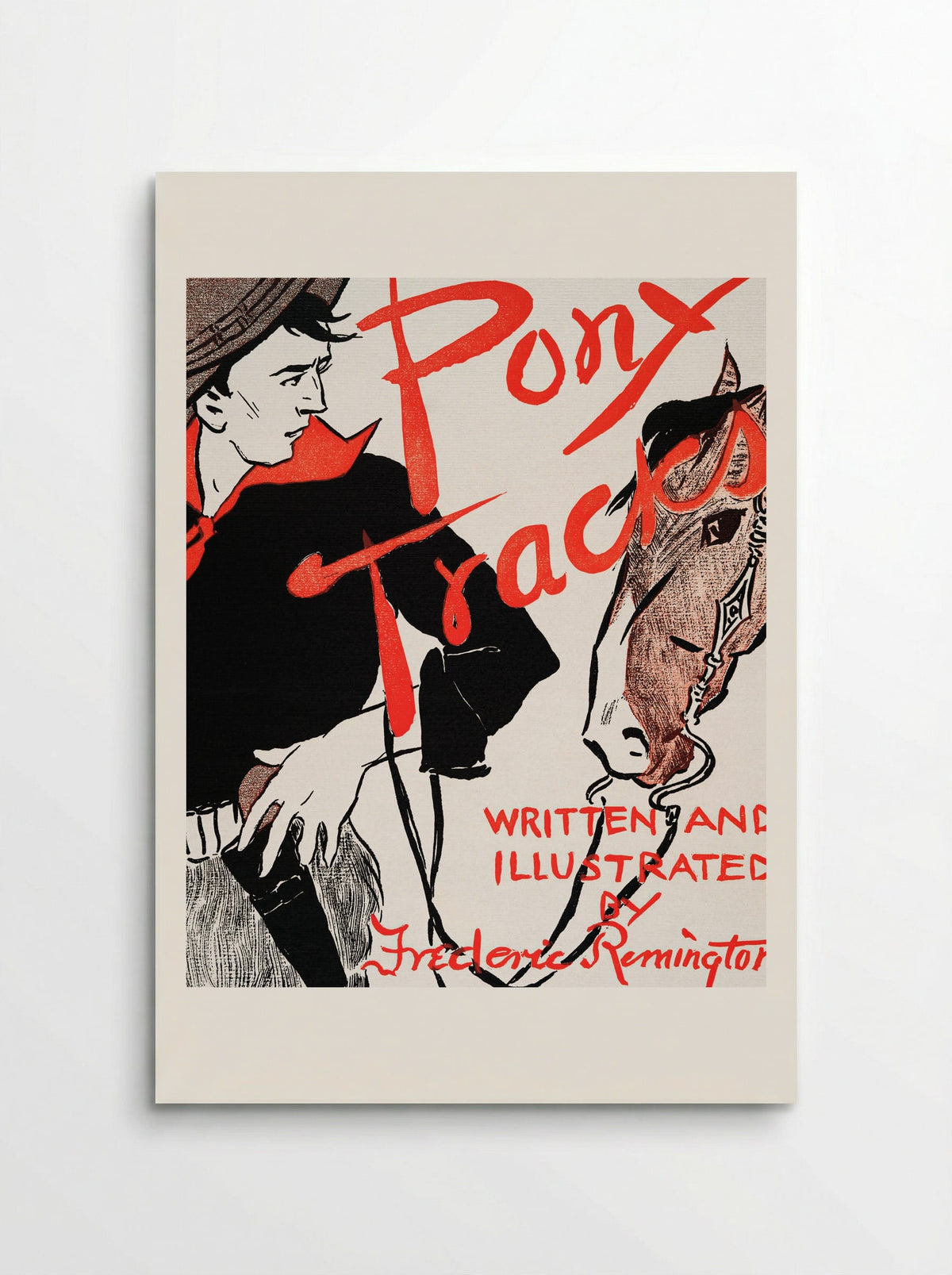 Pony Tracks - Edward Penfield - Poster