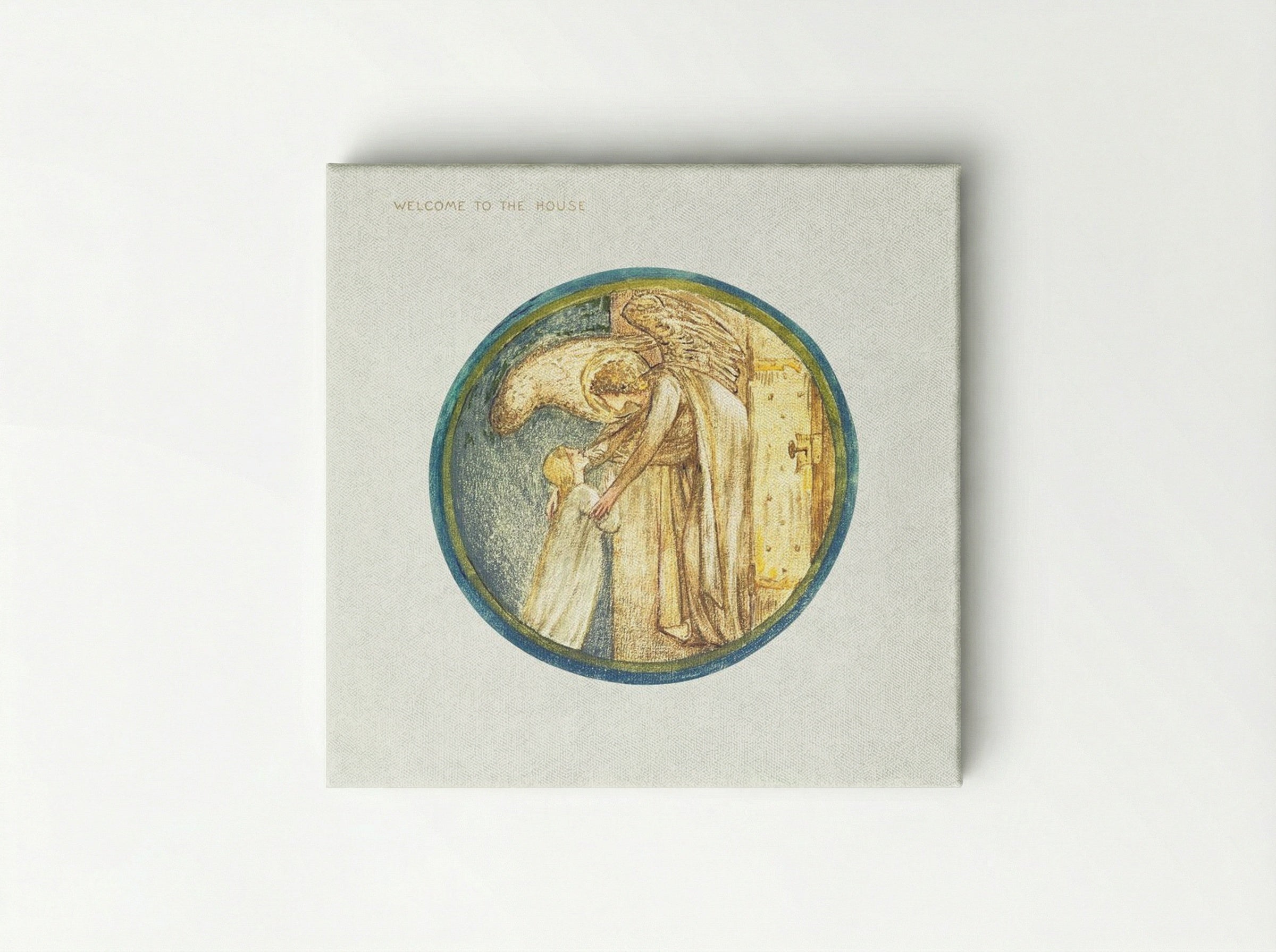Welcome to the House, from The Flower Book - Edward Burne-Jones - Canvas