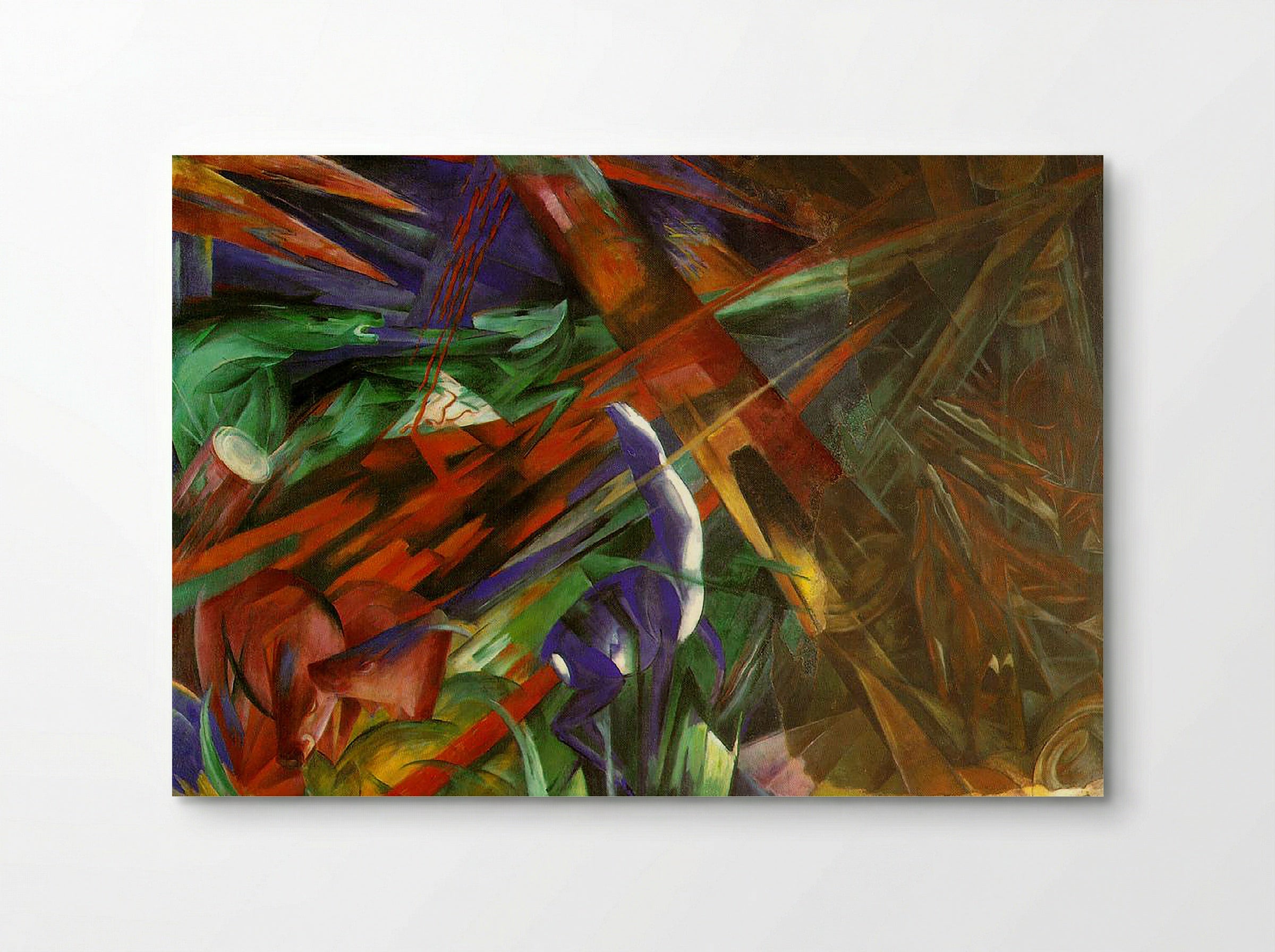 The Fate of the Animals - Franz Marc - Poster