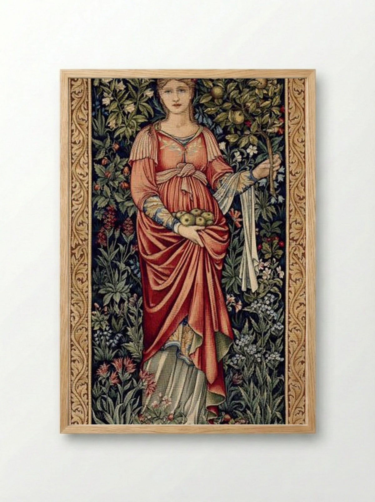 Pomona - Edward Burne-Jones - Framed Print Wood
