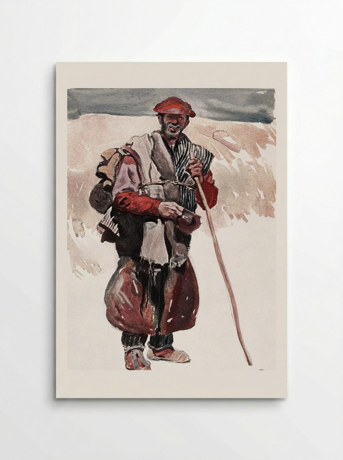 A Spanish Tramp - Edward Penfield - Poster